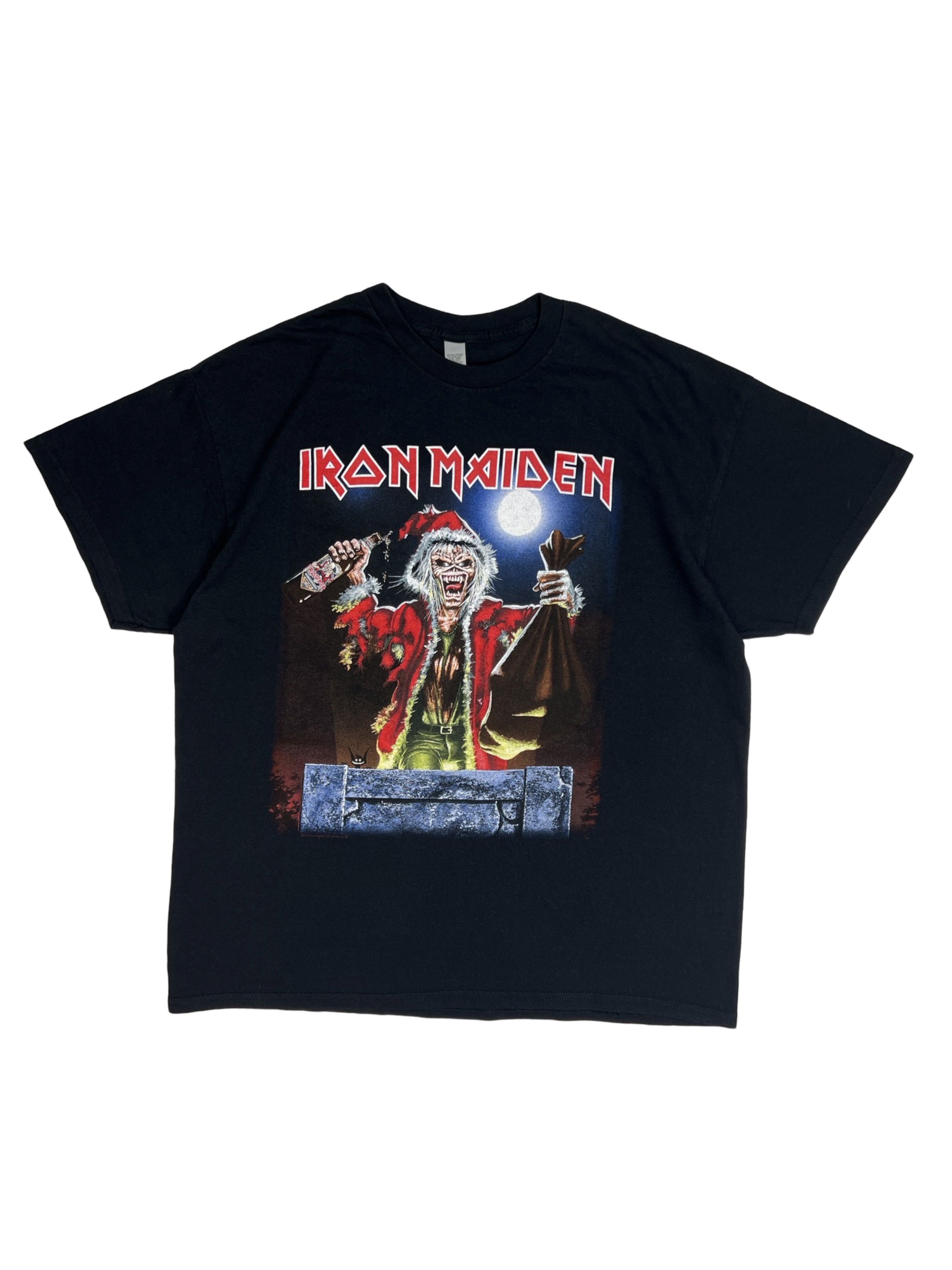 Band Tees Crazy Printed Iron Maiden Christmas Tee Size US L / EU 52-54 / 3 - 1 Thumbnail