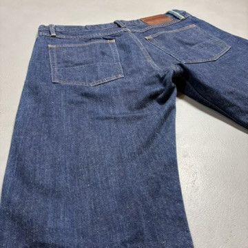 Gustin Gustin Straight Leg Selvedge Denim Jeans Dark Indigo USA Size US 33 - 6 Thumbnail