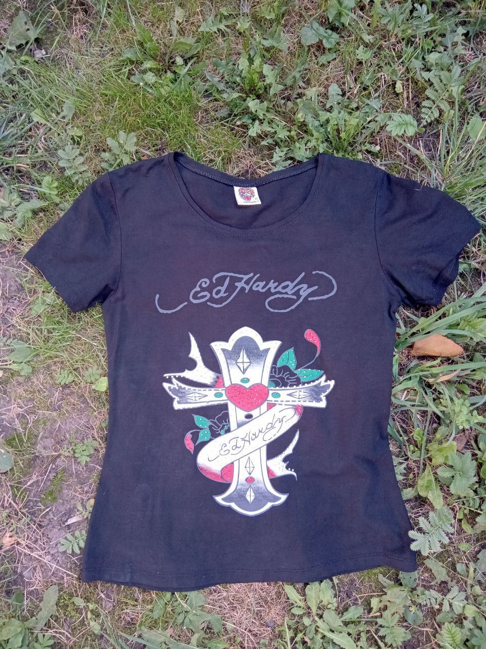 Ed Hardy Y2K Ed Hardy Women T-Shirt Size XL / US 12-14 / IT 48-50 - 1 Thumbnail