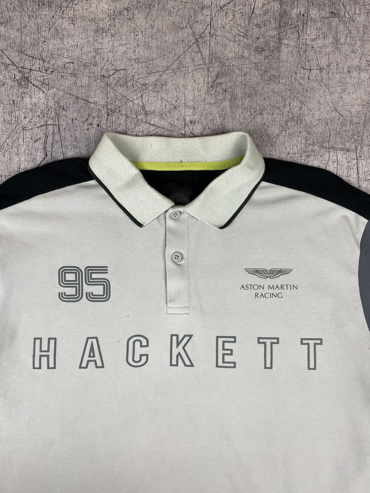 Formula 1 Hackett Aston Martin England Racing Polos t-shirt Size US XL / EU 56 / 4 - 3 Thumbnail