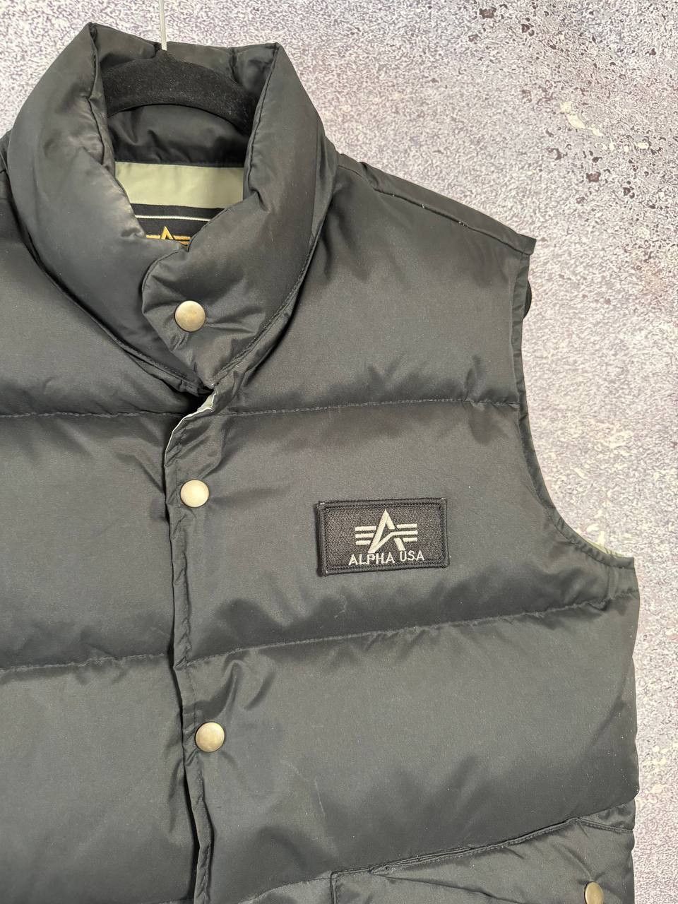 Alpha Industries × Vintage RARE Alpha Industries Down Puffer Vests USA Small Size US S / EU 44-46 / 1 - 9 Thumbnail