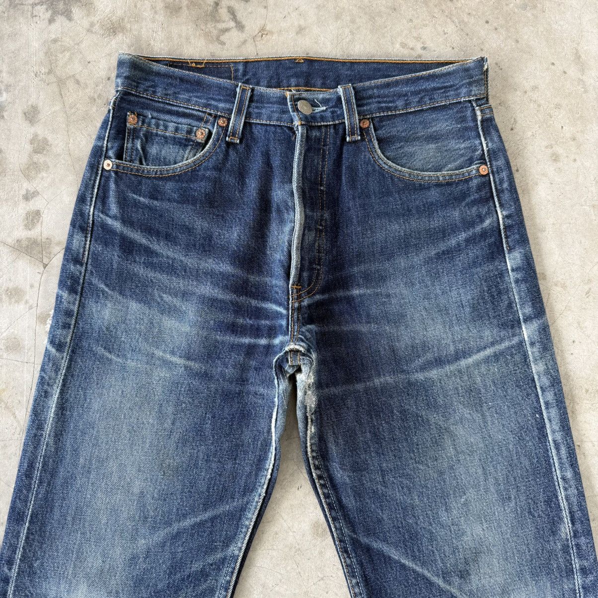 Levi's Vintage Clothing W30x29 Vintage 98' Levi's 501 Faded Denim Jean Pants Size US 30 / EU 46 - 3 Thumbnail