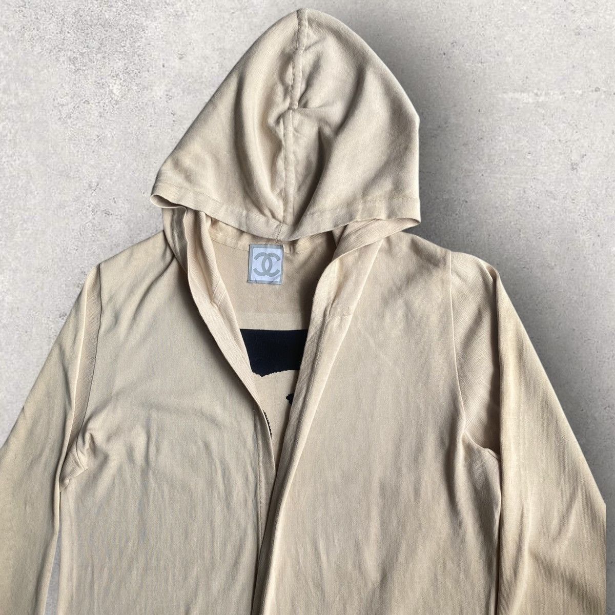 Chanel AW03 Chanel Sport CC Logo Hoodie Robe Size US L / EU 52-54 / 3 - 2 Thumbnail
