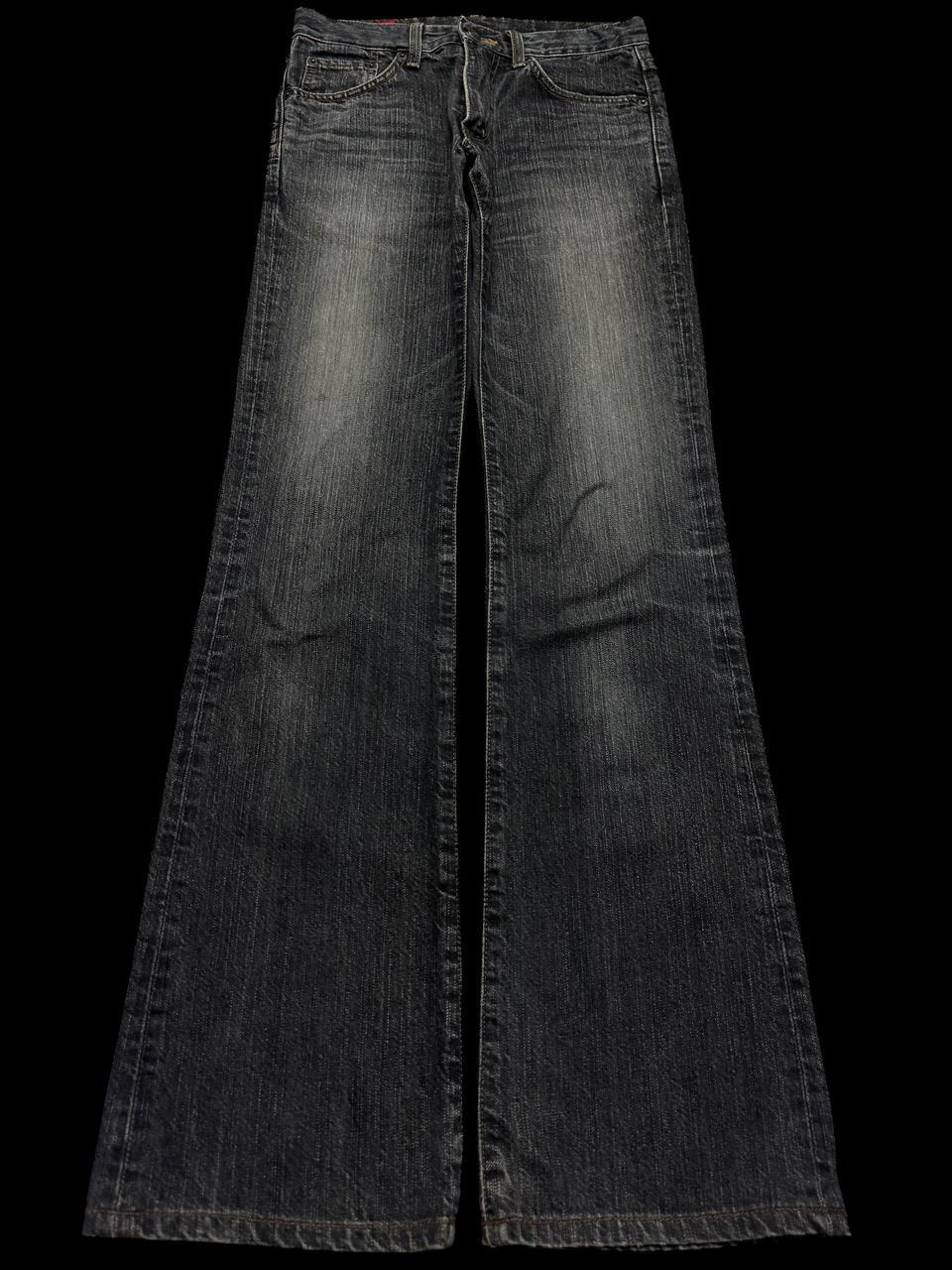 💥503 Bootcut💥Vintage Edwin Rebel Sand Washed Dark Denim Jean