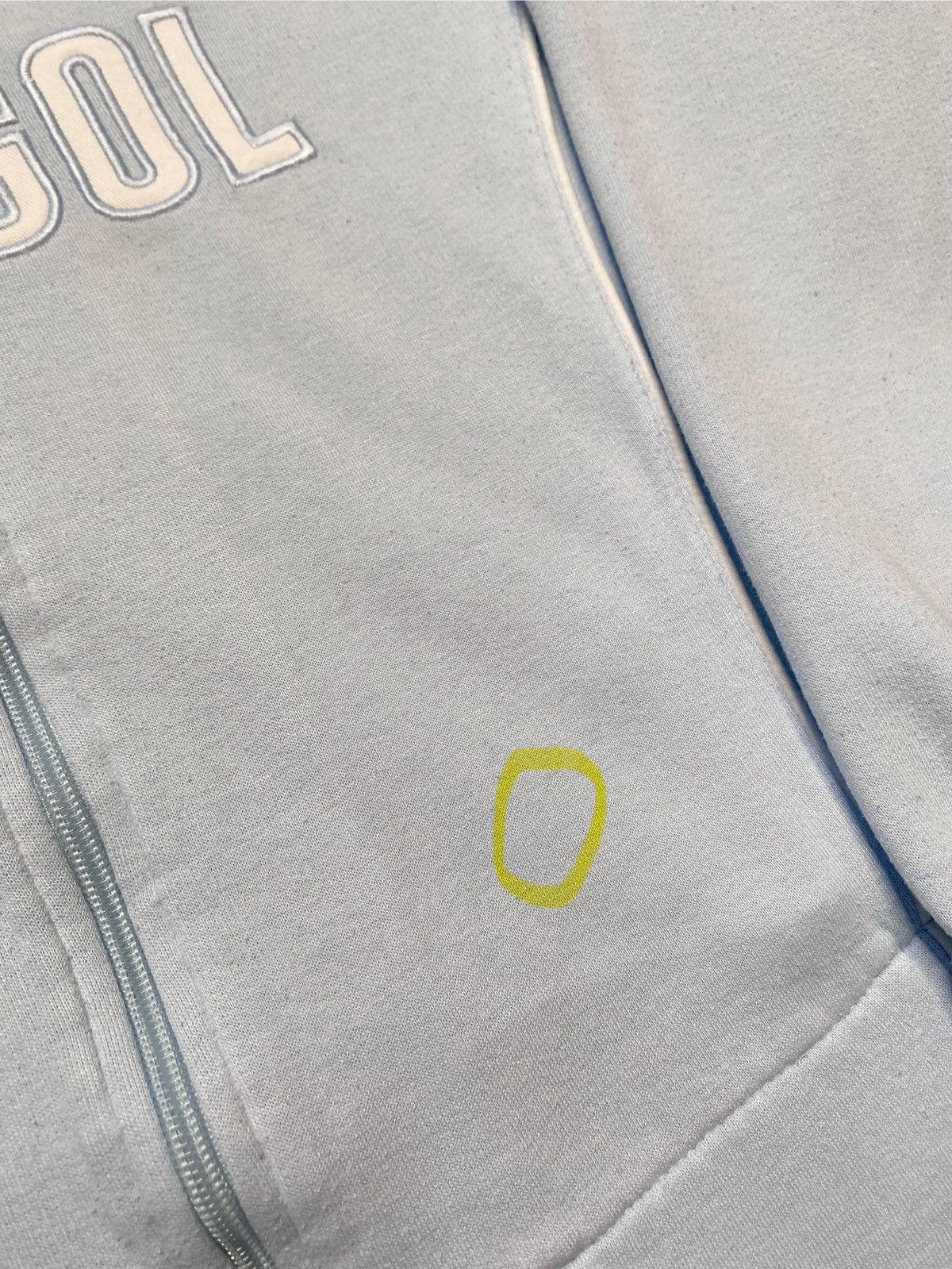 Kangol Vintage Baby Blue Boxy Hoodie Sweatshirt ZIP Up Kangol y2k Size S / US 4 / IT 40 - 3 Thumbnail