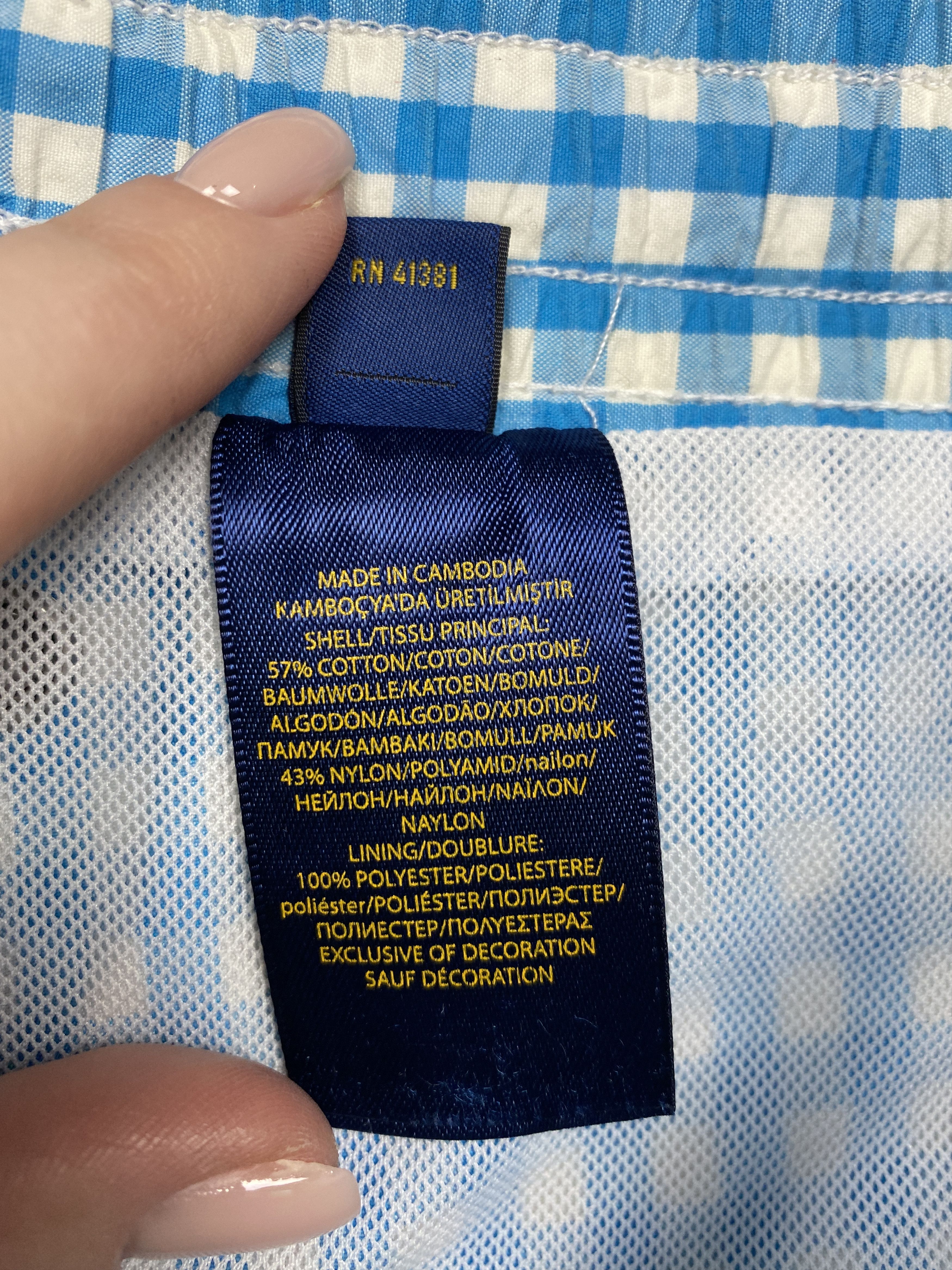 Polo Ralph Lauren × Ralph Lauren × Vintage Polo Ralph Lauren Vintage Mens Nylon Shorts Size US 30 / EU 46 - 5 Thumbnail