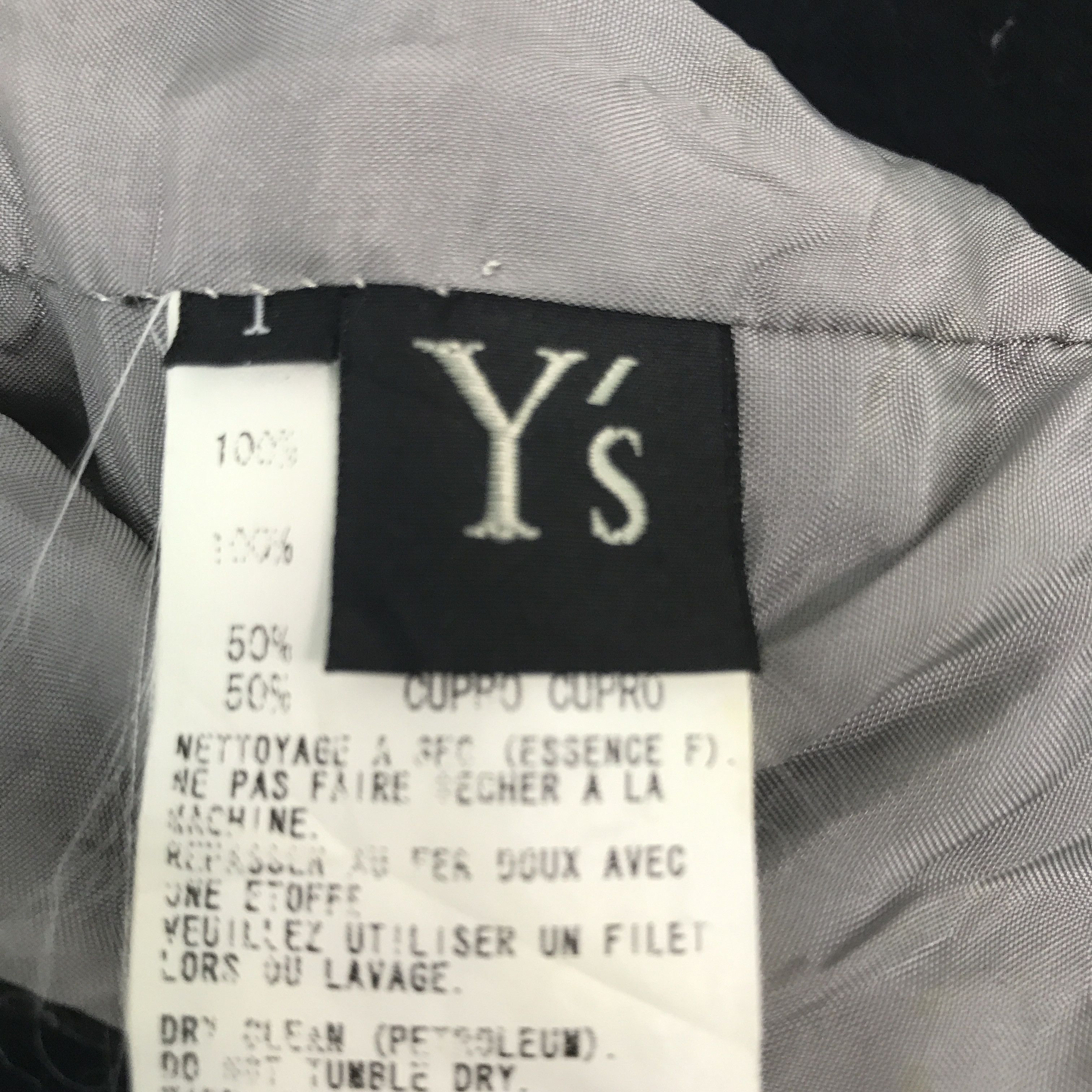 Y's × Yohji Yamamoto Vintage Y's by yohji yamamoto style Vest Size US S / EU 44-46 / 1 - 8 Thumbnail