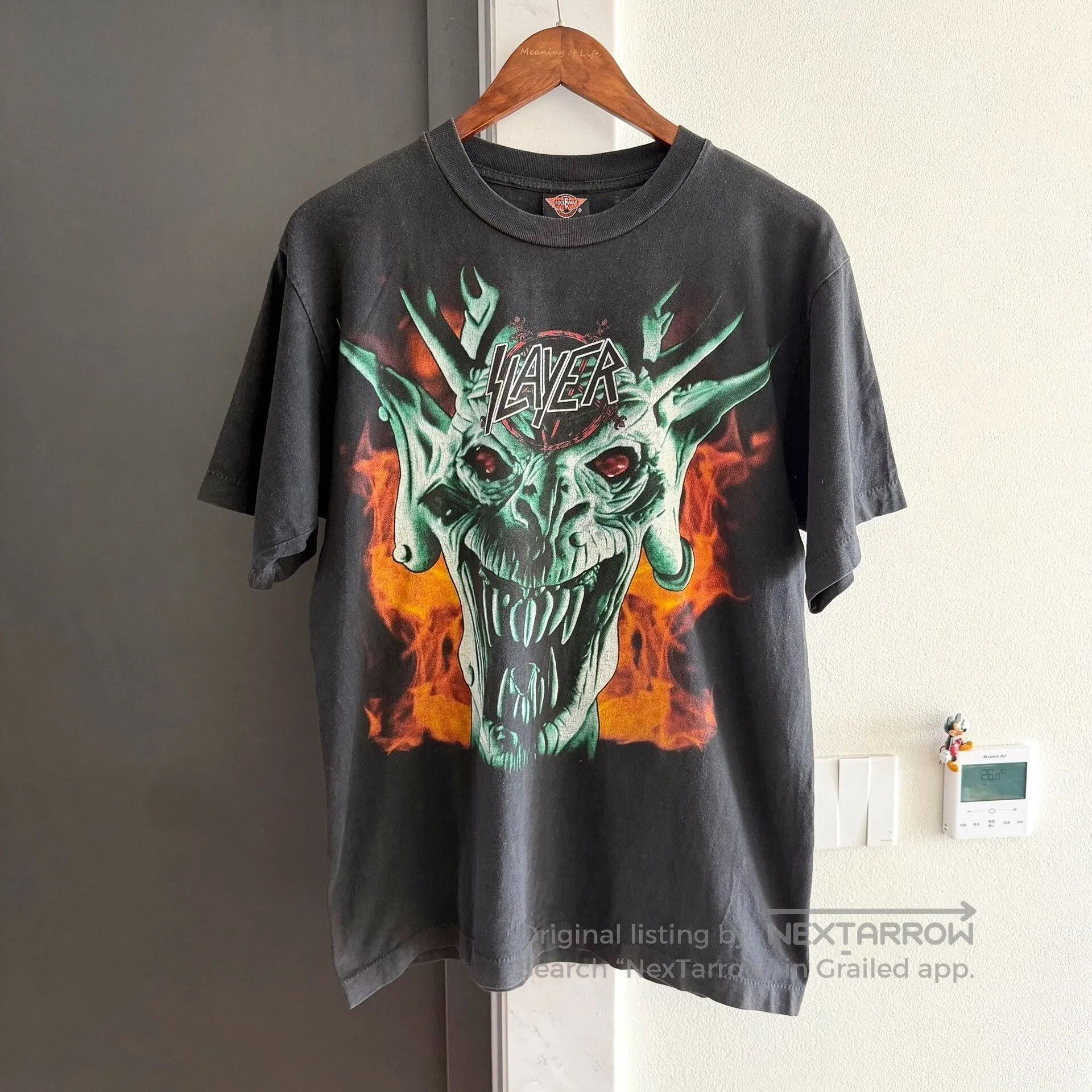 Vintage Vintage Slayer 00s Bootleg Travis Scott Tee. Size US M / EU 48-50 / 2 - 1 Thumbnail