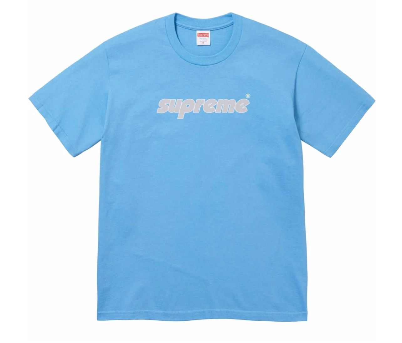 image of Supreme Pinline Tee in Blue, Men's (Size XL)