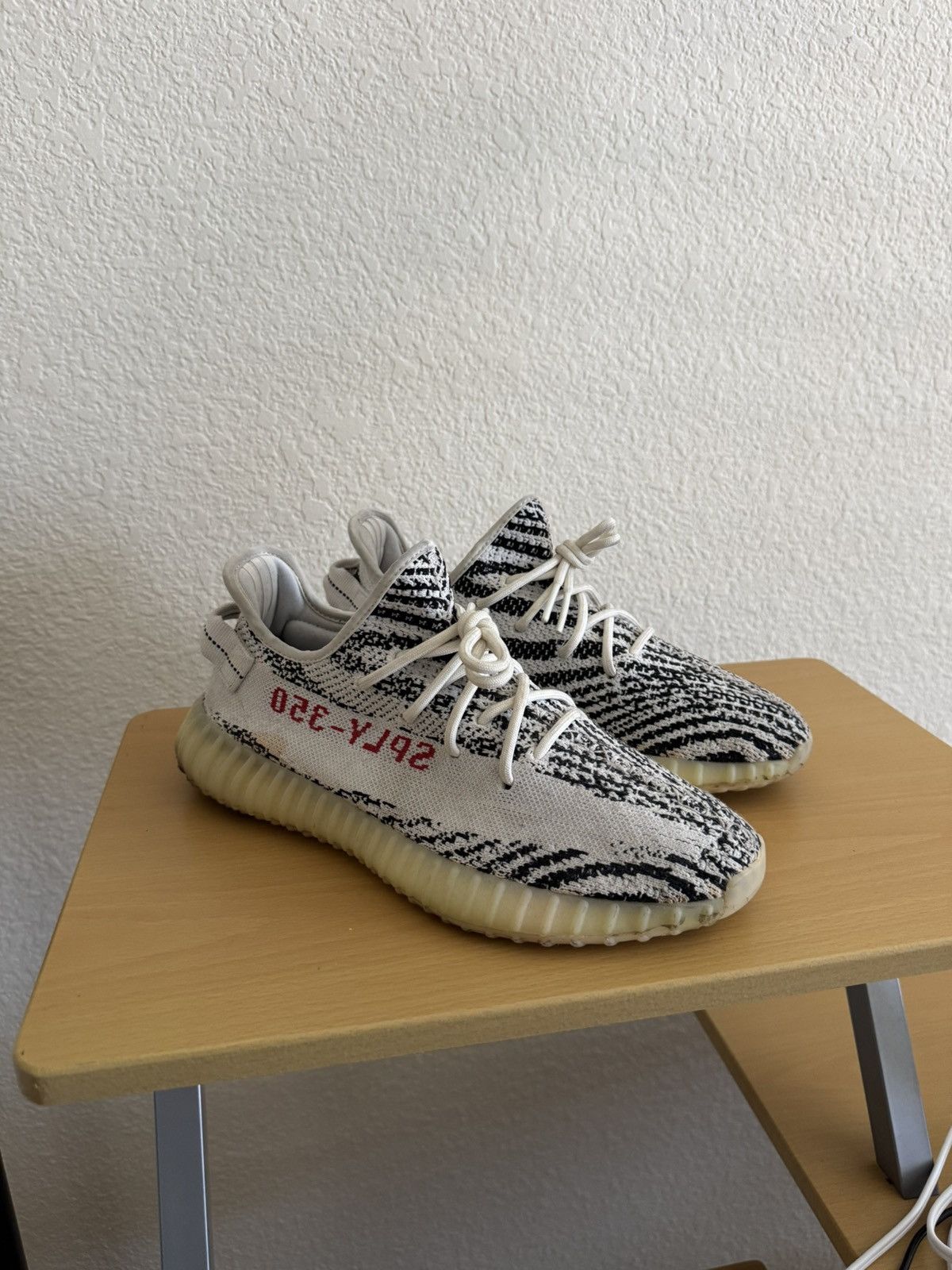 Adidas Yeezy 350 Zebra Size US 9.5 / EU 42-43 - 2 Thumbnail