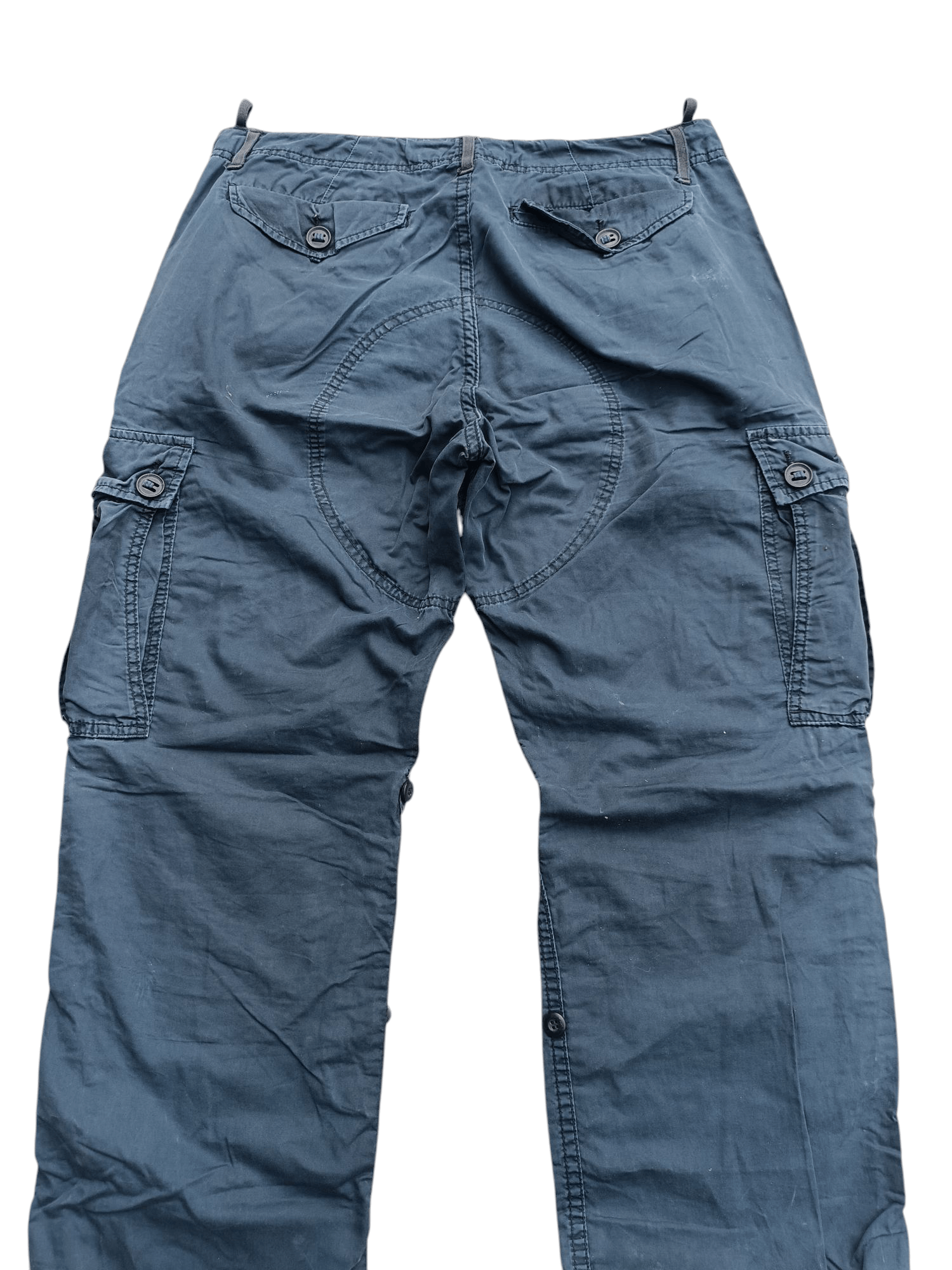 Japanese Brand × Vintage FYEE💥BACK NUMBER CARGO MULTI POCKET PANTS E247i Size US 32 / EU 48 - 8 Thumbnail