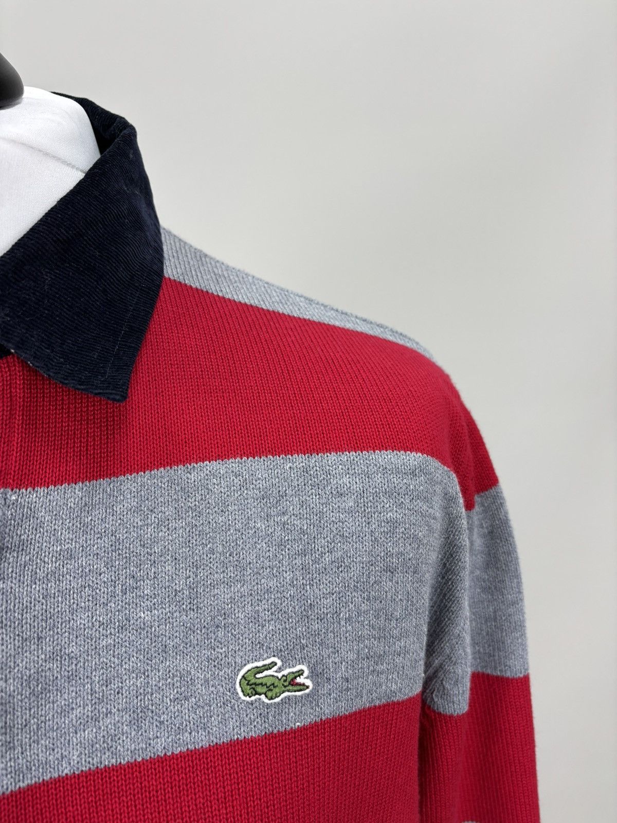 Lacoste Mens vintage long sleeve sweater rugby Lacoste Size 7 Size US L / EU 52-54 / 3 - 4 Thumbnail