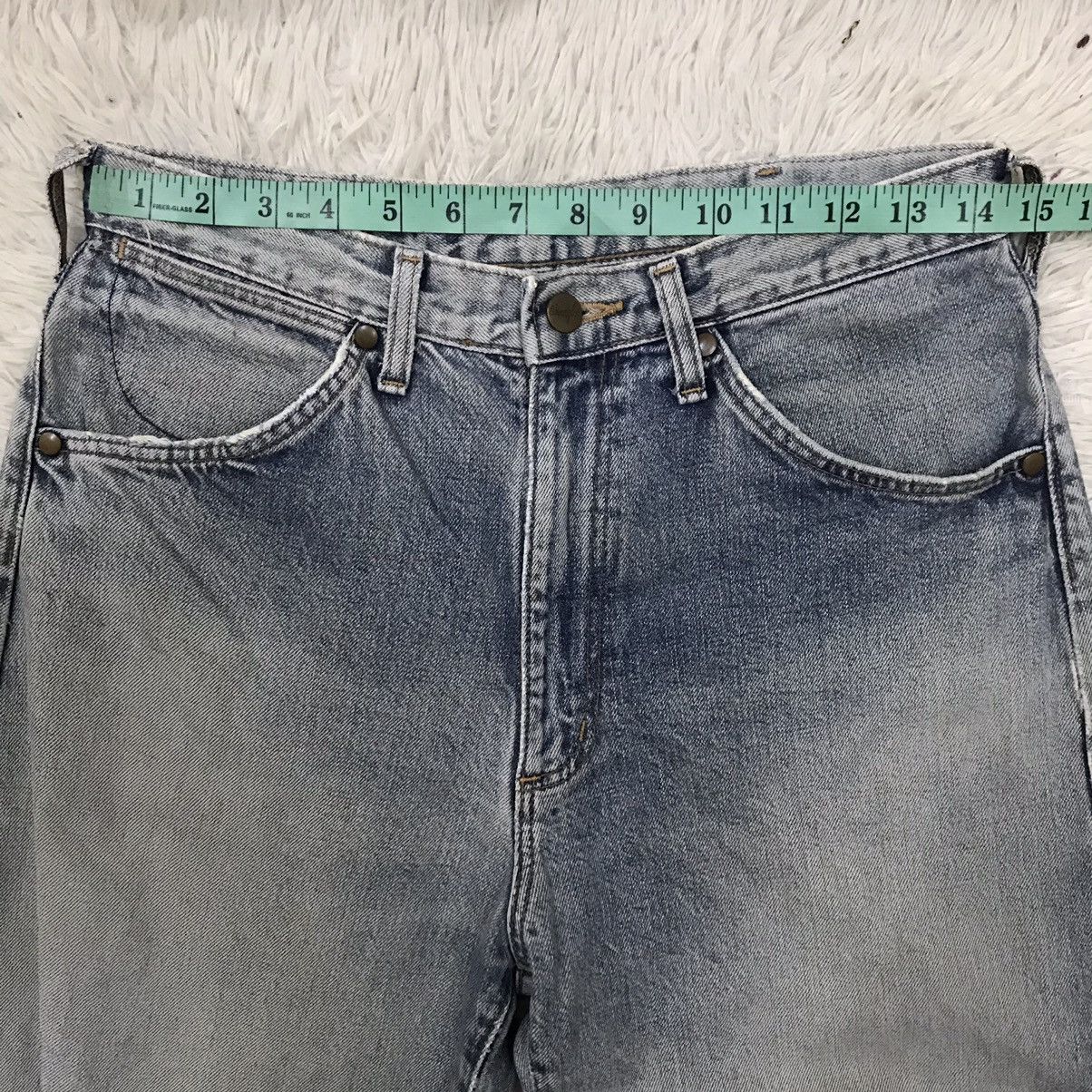 Vintage Vintage Wrangler M1701 Redline Selvedge Distressed Denim Size US 29 - 15 Thumbnail