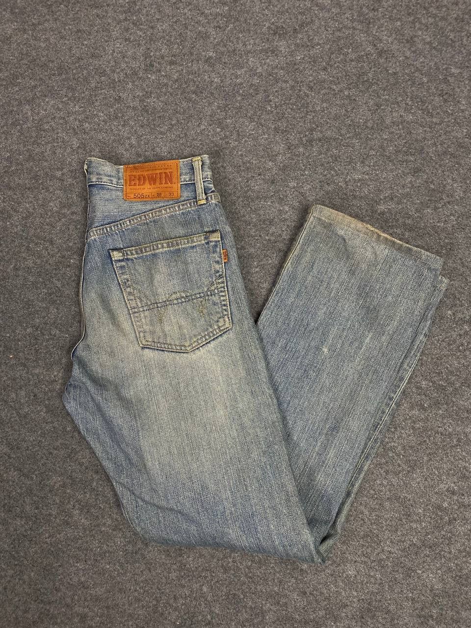 Edwin vintage edwin 505zx selvedge denim nice design Size US 30 / EU 46 - 2 Thumbnail