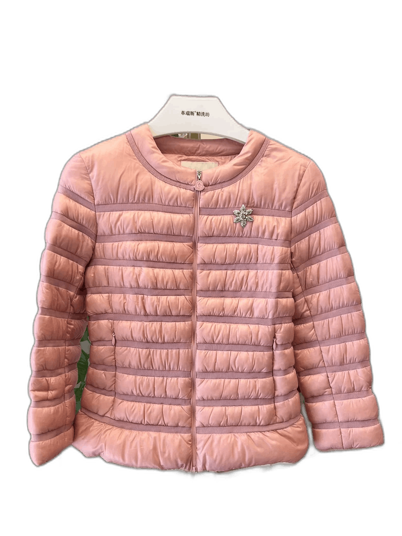 Moncler Moncler Short Down Jacket with Pin-yf Size US XS / EU 42 / 0 - 1 Thumbnail