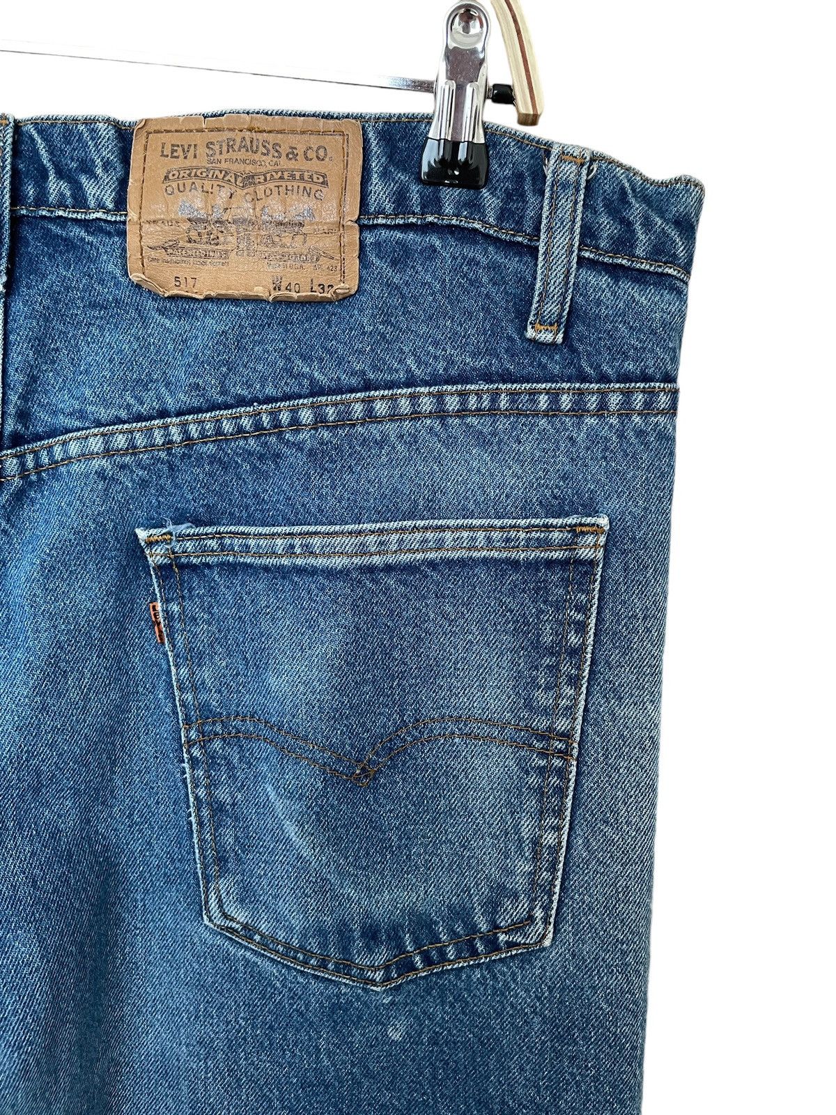 Levi's × Vintage Vintage Brand Levi’s 517 Made In Usa Jeans 1990s Size US 39 - 8 Thumbnail