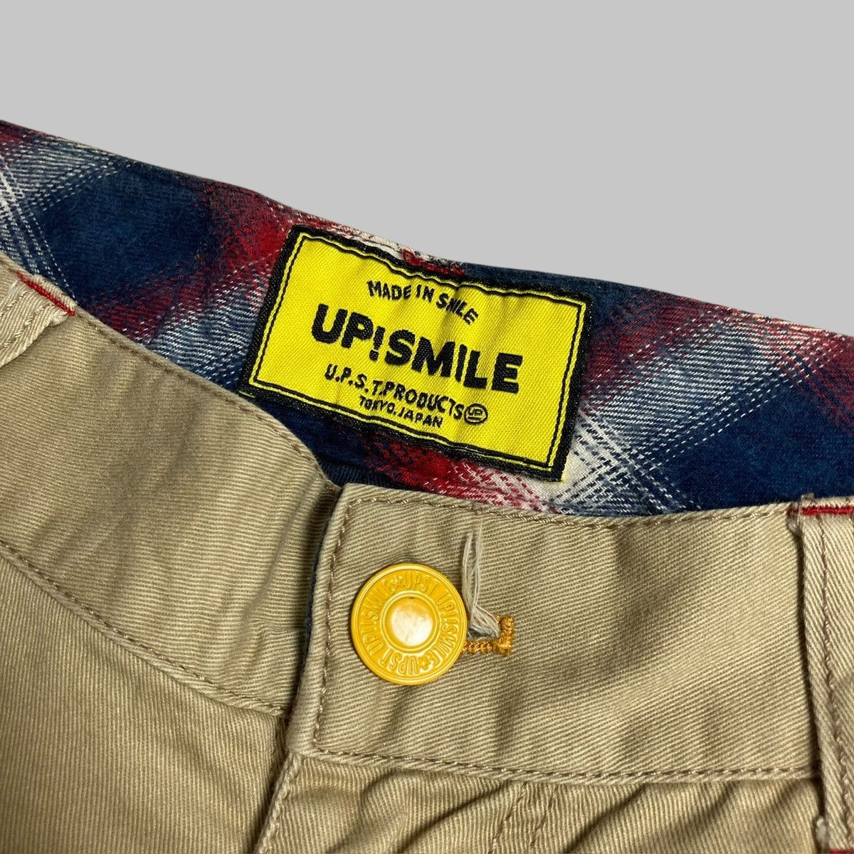 Designer × Hysteric Glamour × Japanese Brand UPSMILE Unique Double Zipper Short Pants💥 Size US 28 / EU 44 - 7 Thumbnail