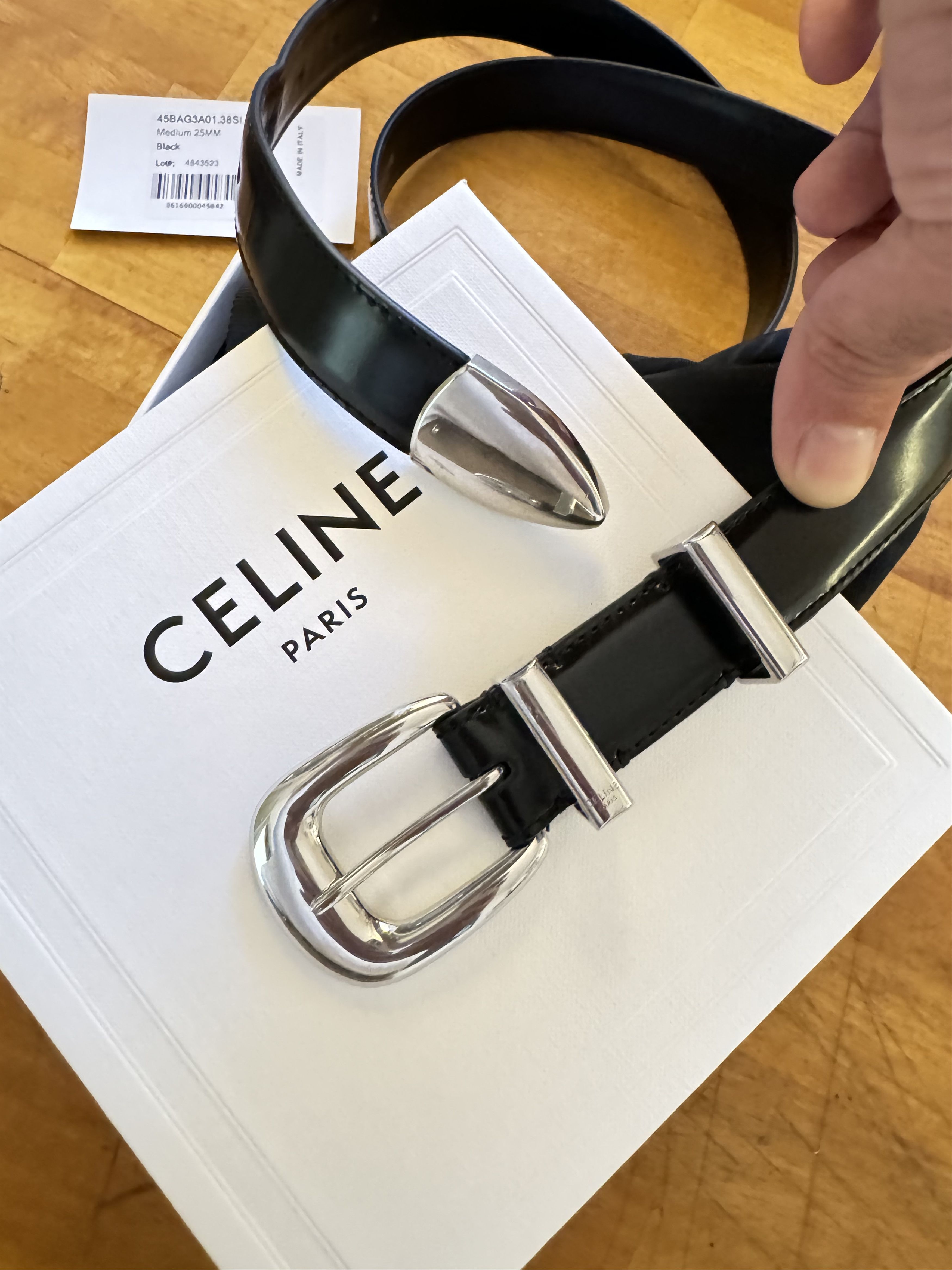 CELINE ウエスタンベルト / 85
