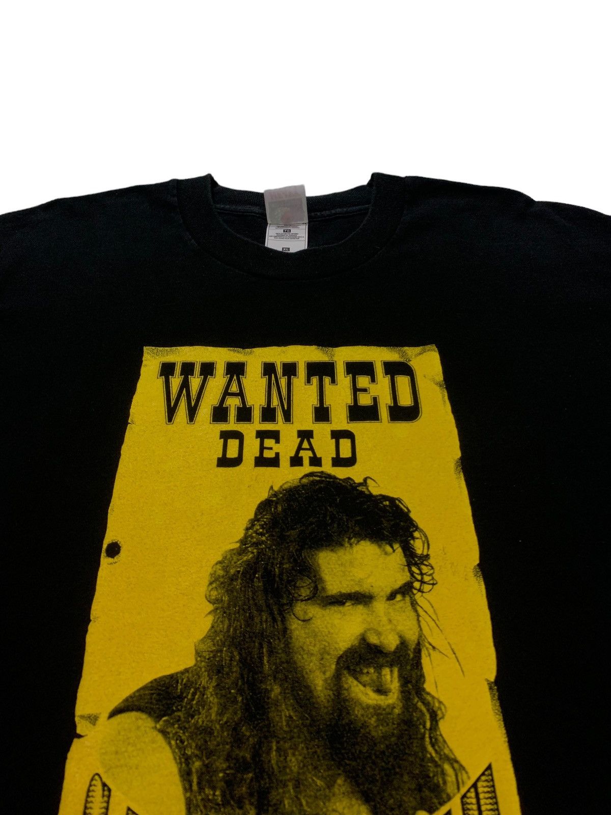 Vintage × WWE × WWF Vintage 90s Mankind Mike Foley AKA Cactus Jack Wanted Tshirt Size US L / EU 52-54 / 3 - 4 Thumbnail