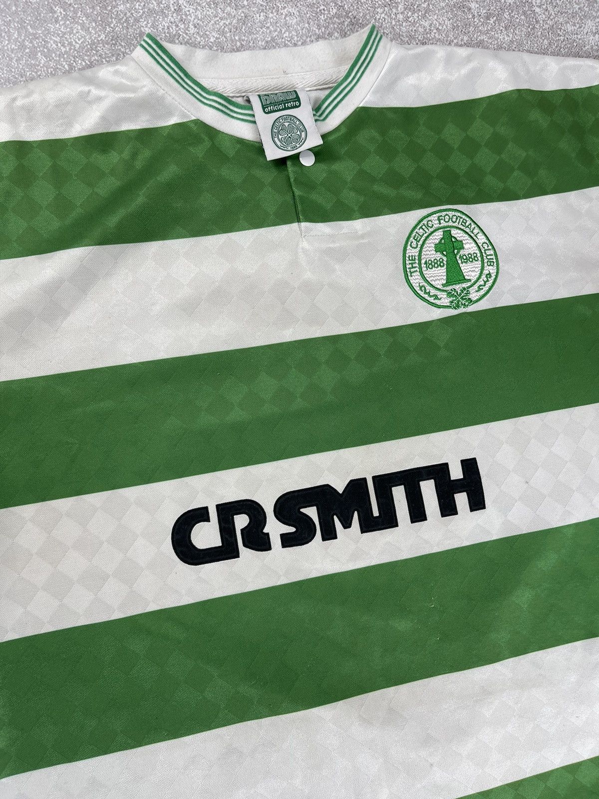 Vintage Vintage 1987/88 Celtic Glasgow Retro Football Shirt Size US M / EU 48-50 / 2 - 3 Thumbnail