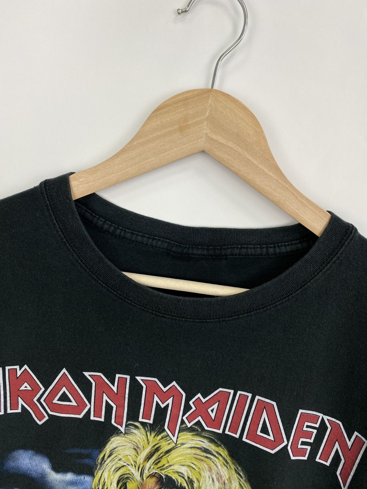 Band Tees × Iron Maiden ☠️ Vintage 90s Iron Maiden Death Skull skeleton rare retro Size US M / EU 48-50 / 2 - 5 Thumbnail