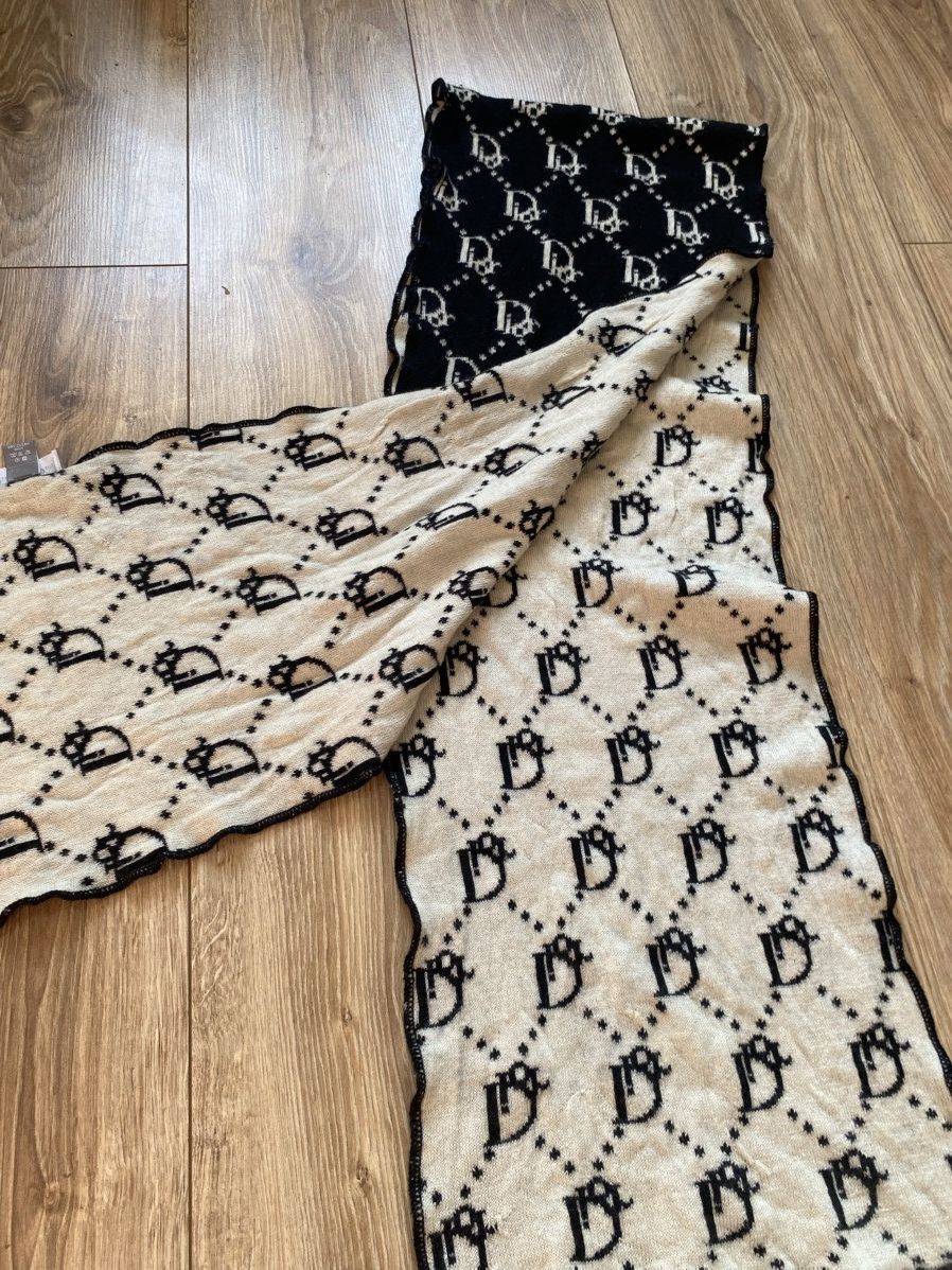 Dior Christian Dior monogram wool scarf made in Italy Size ONE SIZE - 5 Thumbnail