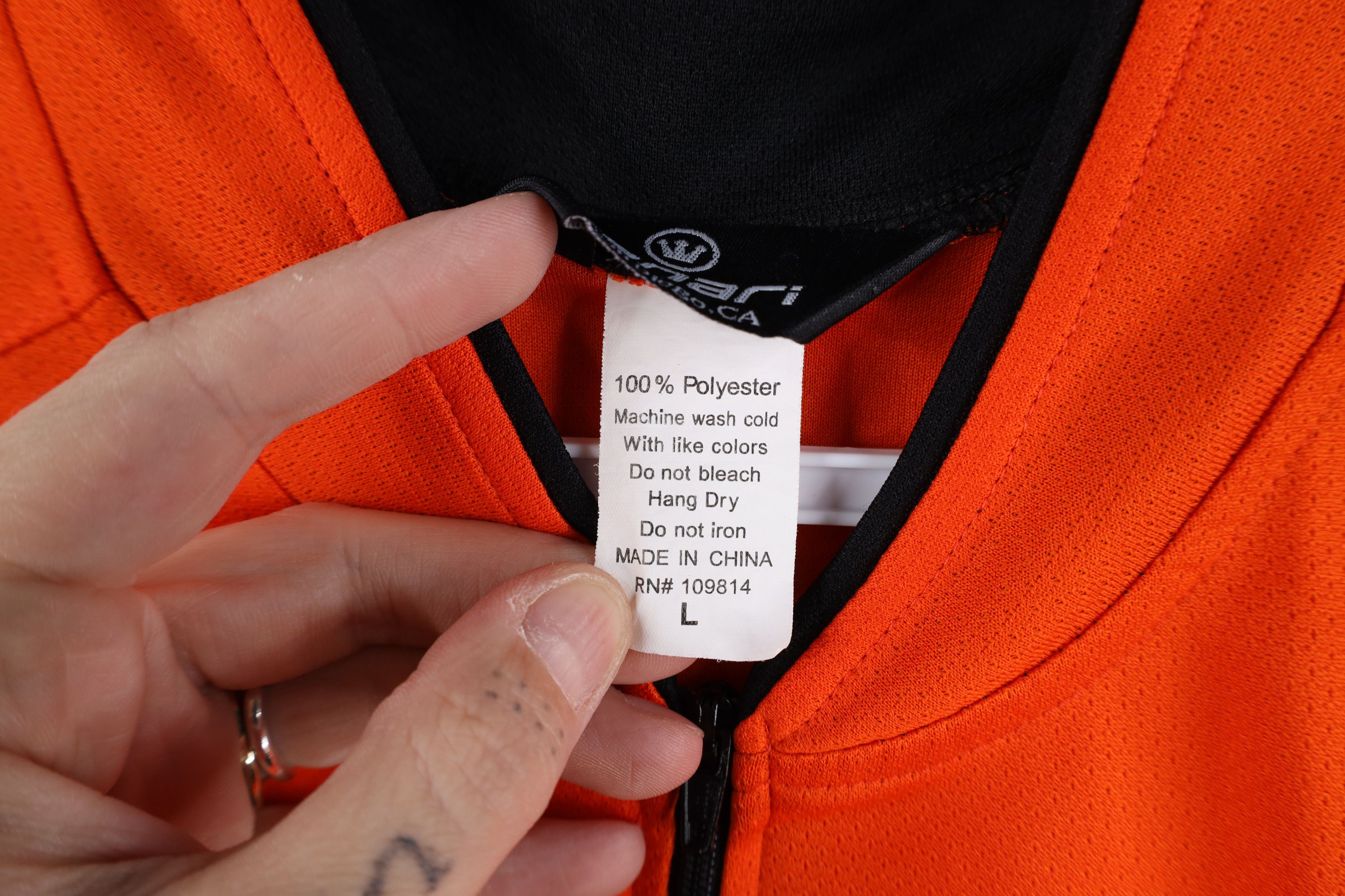 Canari Vintage Canari Block Bicycle Cycling Jersey Shirt Orange Size US L / EU 52-54 / 3 - 11 Thumbnail