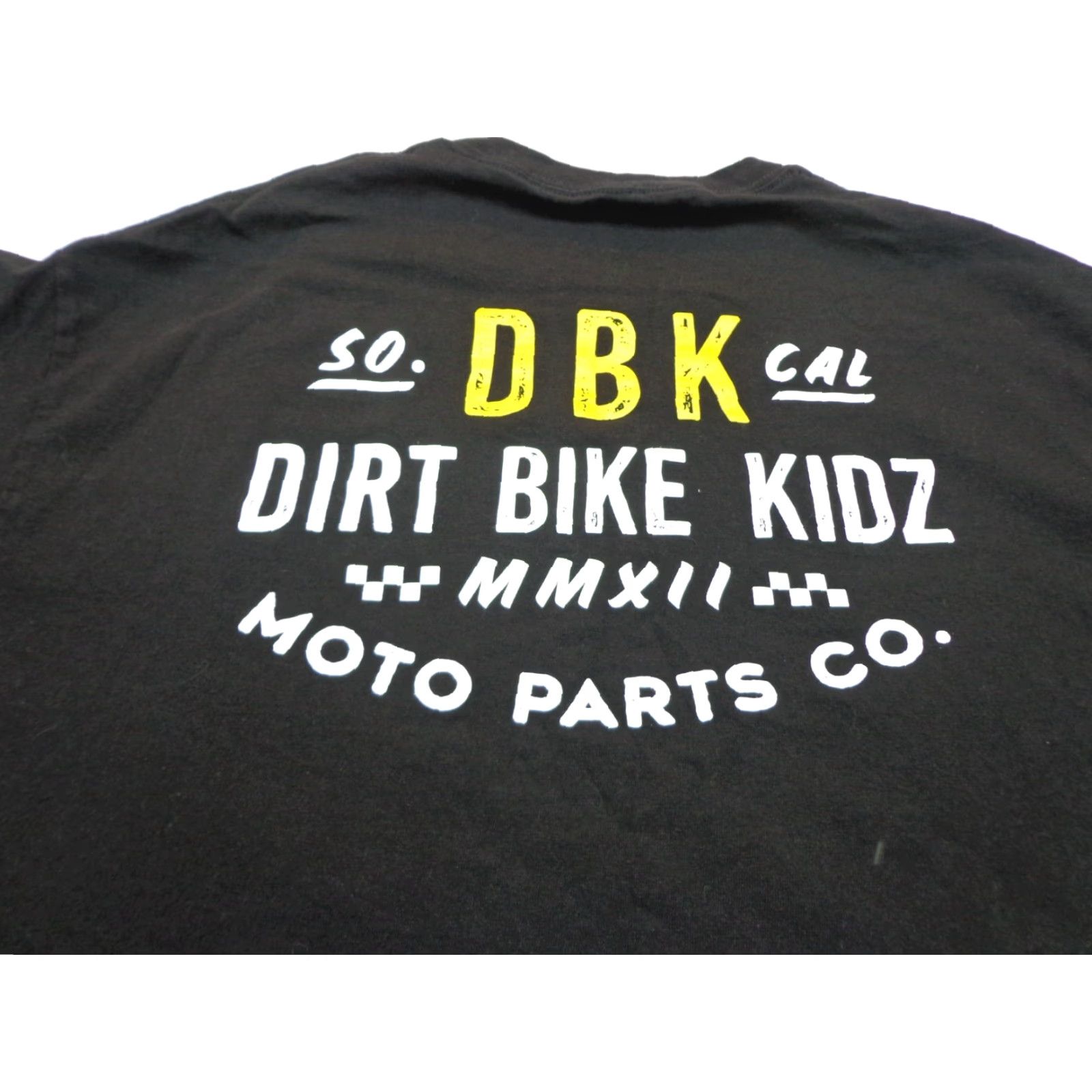 Vintage Dirt Bike Kidz T-shirt Black Men's XL Crew Neck Short Sleeve Standard Fit Size US XL / EU 56 / 4 - 2 Thumbnail