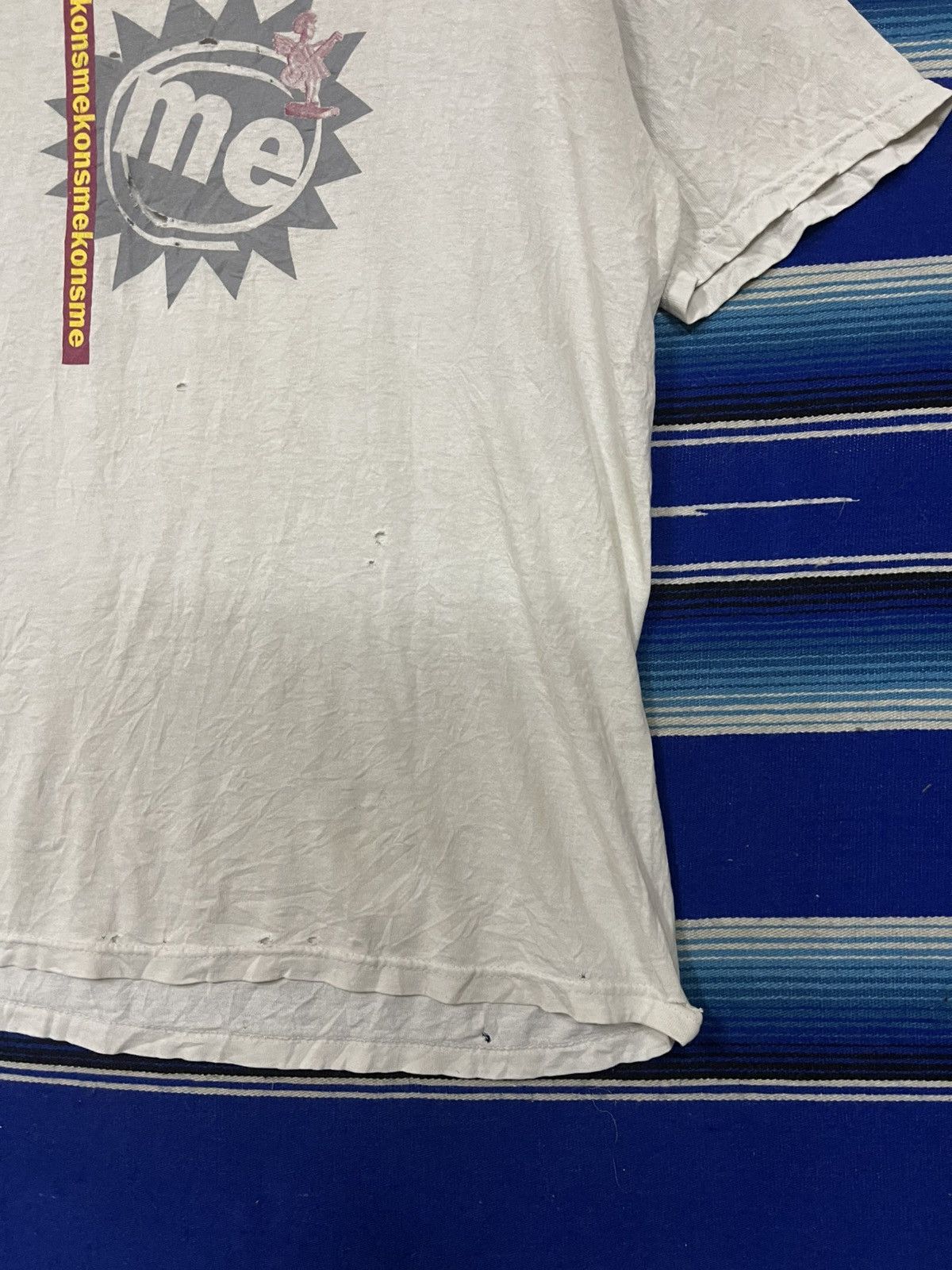 Band Tees × Vintage RARE 💥Vintage Distressed Me Studio Album By Mekons T Shirt Size US L / EU 52-54 / 3 - 3 Thumbnail