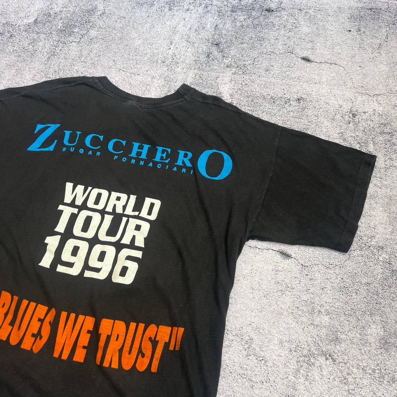 Vintage Vintage 1996 Zucchero Spirito DiVino Tour T-Shirt - XL Size US XL / EU 56 / 4 - 9 Thumbnail