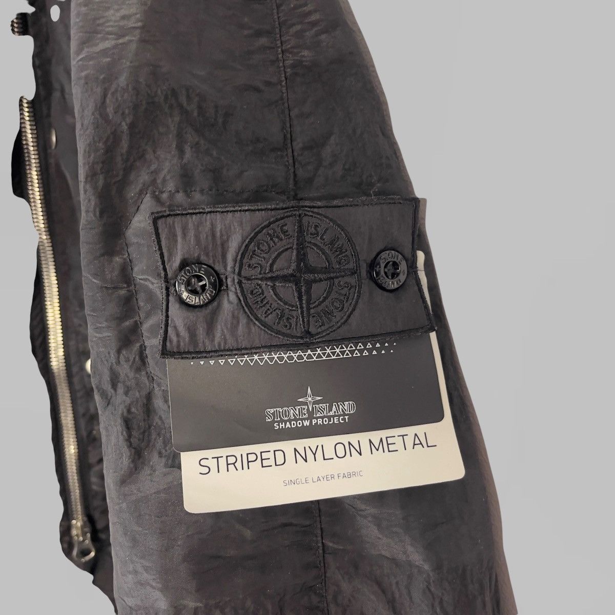 Stone Island Shadow Project Stone island shadow project striped nylon long jacket size m Size US M / EU 48-50 / 2 - 8 Thumbnail