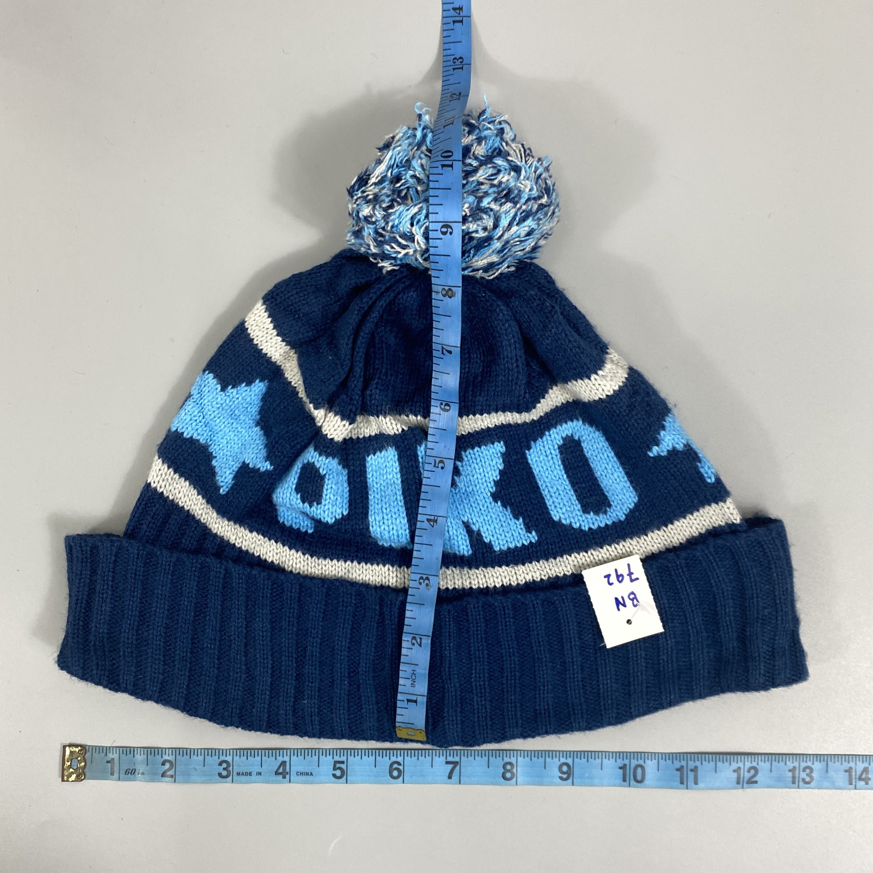 Japanese Brand Piko Beanie Pom Pom -BN792 Size ONE SIZE - 5 Thumbnail