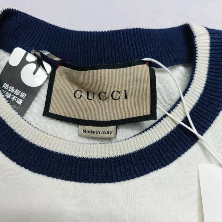 Gucci Gucci Color Blocked Cropped Sweater for Women-2507 Size XS / US 0-2 / IT 36-38 - 8 Thumbnail