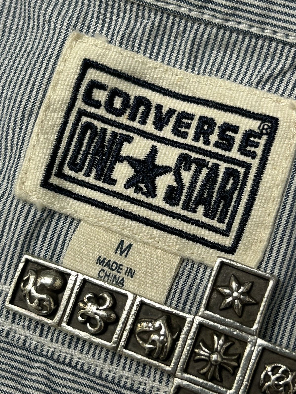 Converse Converse One-Star Striped Longsleeve Button up Size US M / EU 48-50 / 2 - 4 Thumbnail