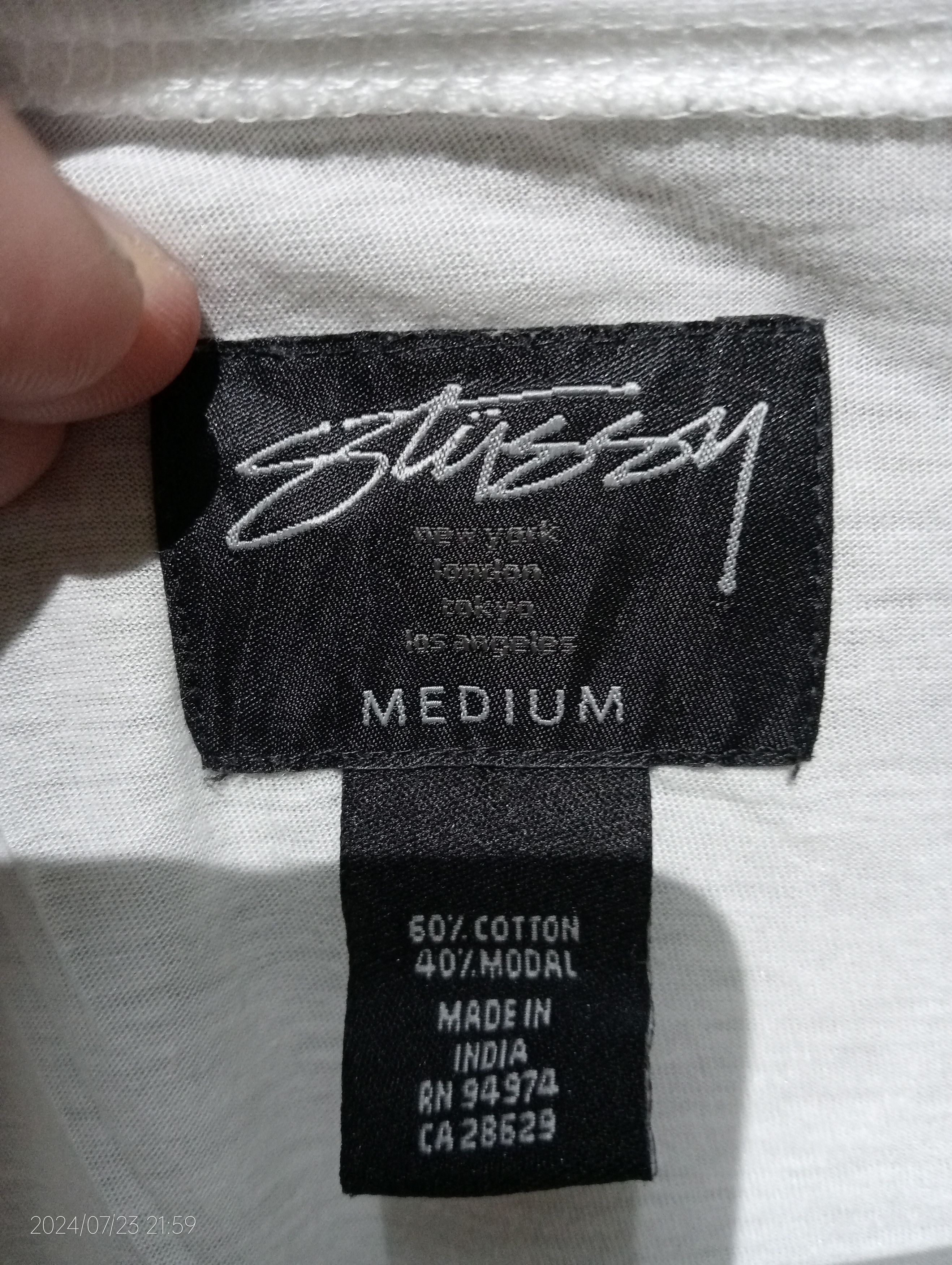 Stussy Stussy Rasta N⁰4 Tour Tee Very Rare Size M / US 6-8 / IT 42-44 - 3 Thumbnail