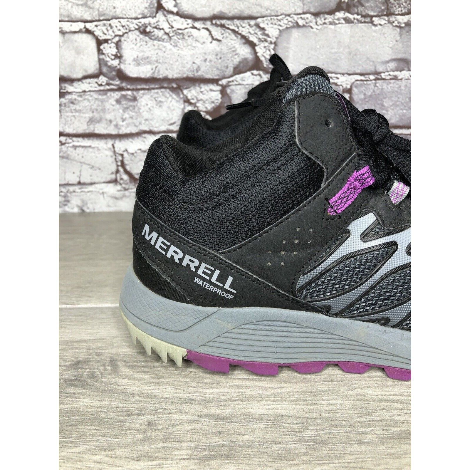 Merrell Merrell Wildwood Mid Waterproof Trail Running Hiking Shoes W Size US 9.5 / IT 39.5 - 13 Thumbnail