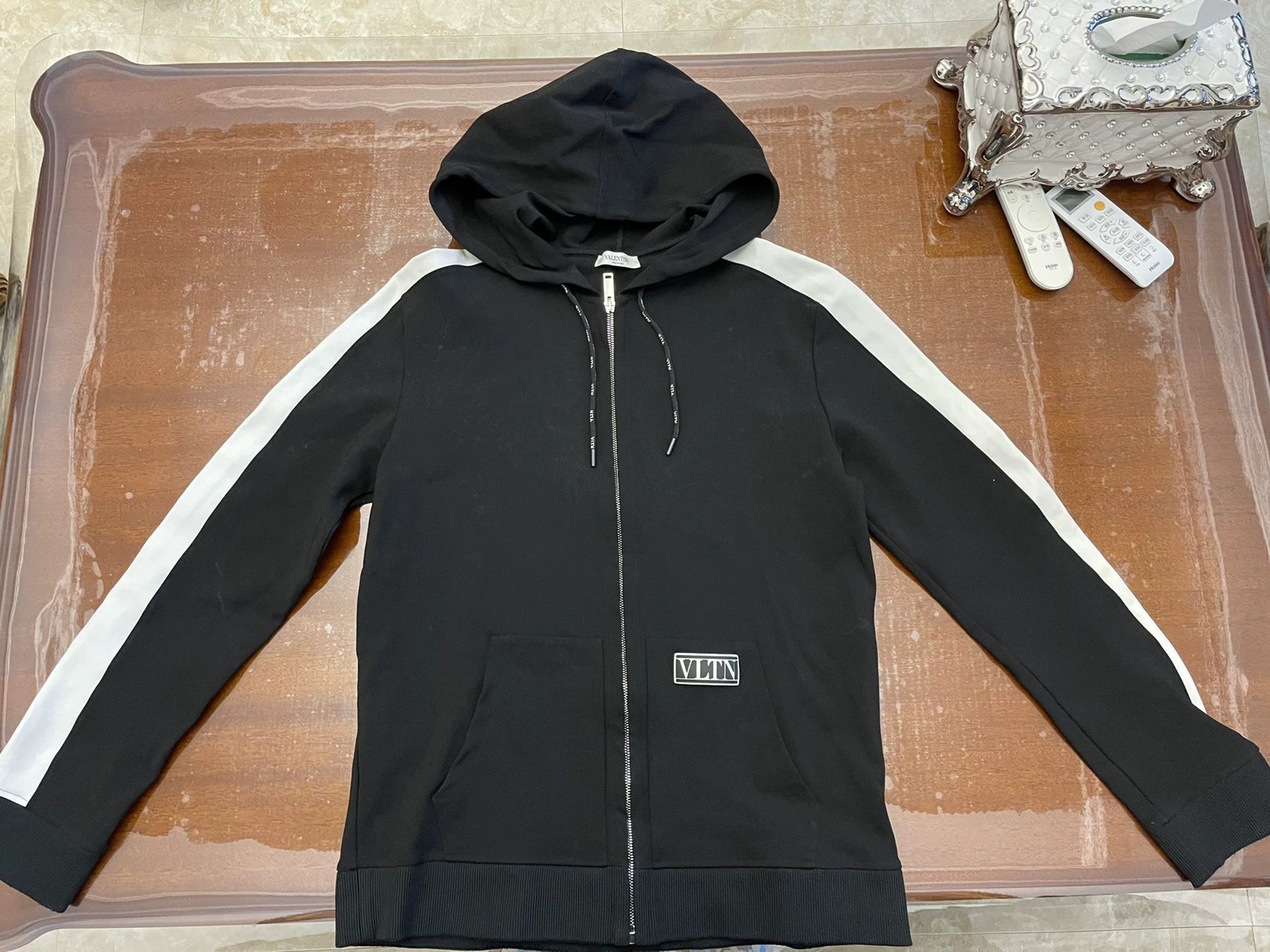 Valentino Valentino 95 New Track Jacket Black White 2020 XL Size US XL / EU 56 / 4 - 1 Thumbnail