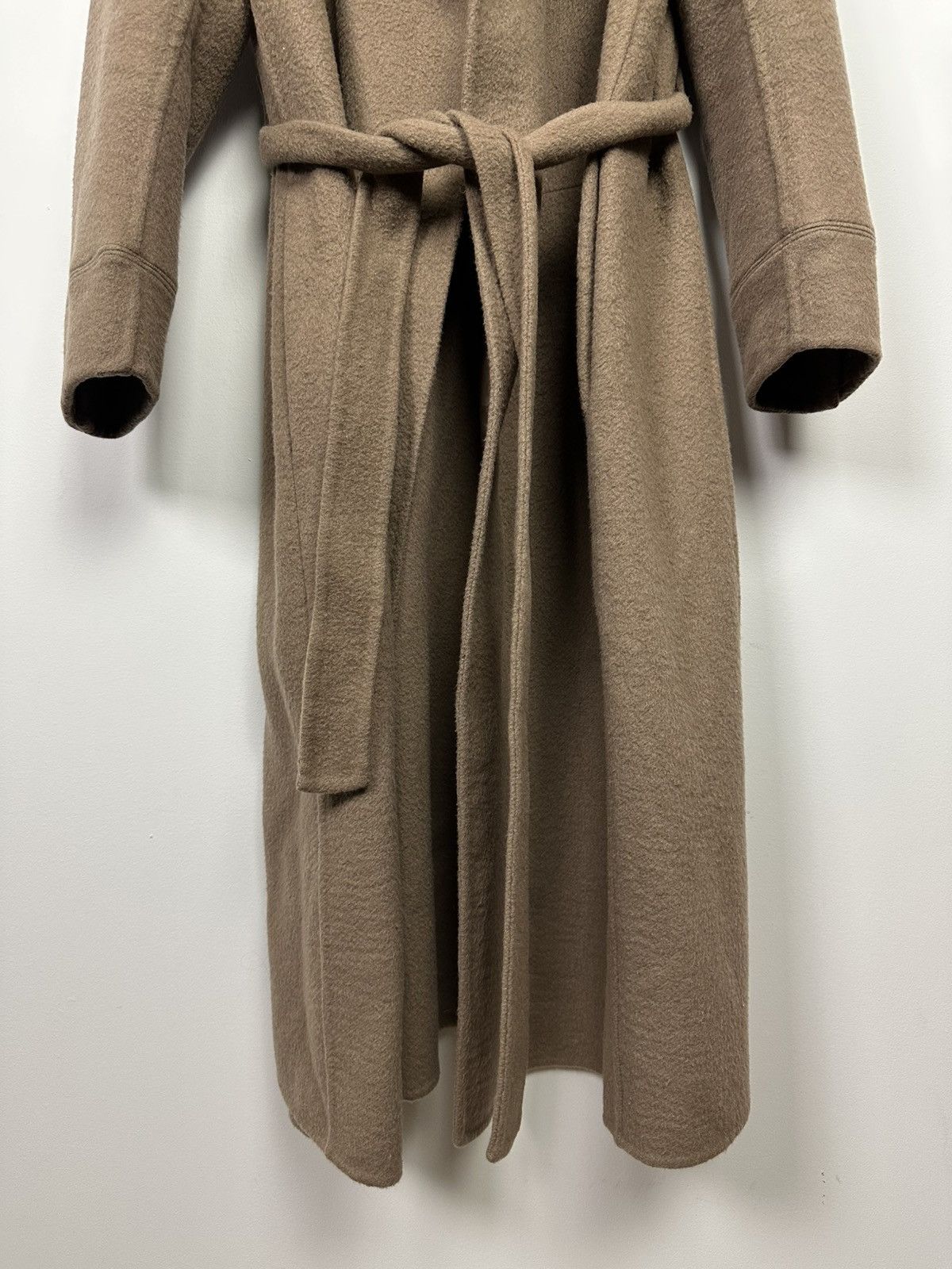 Rick Owens FW15 ‘SPHINX’ Belted Cashmere Trenchcoat Size US L / EU 52-54 / 3 - 3 Thumbnail