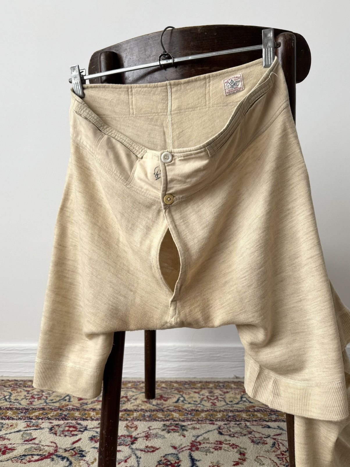 Other 1940s WW2 Era British Army Wool Underwear Set Size US 34 / EU 50 - 7 Thumbnail