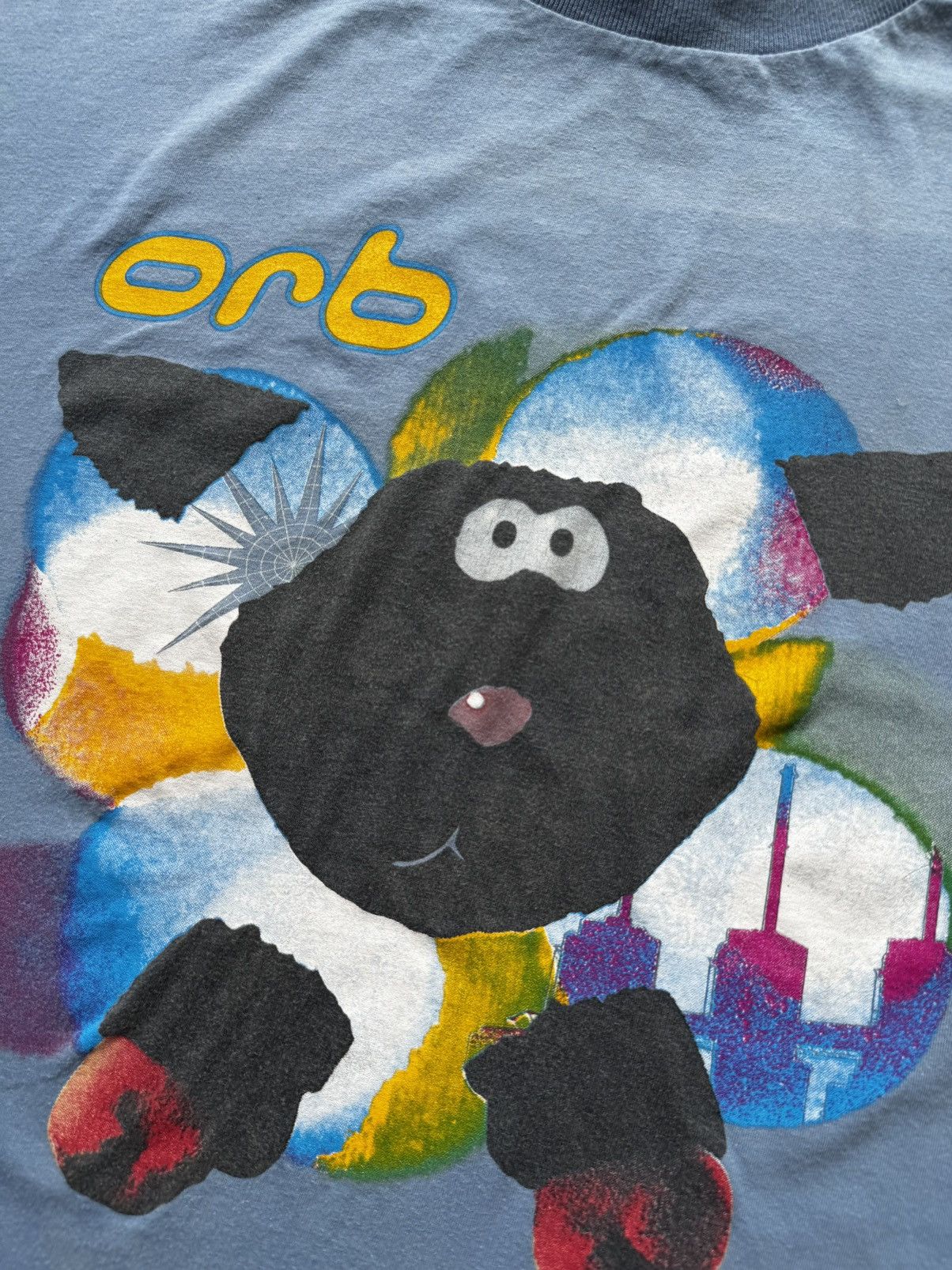 Vintage ‘90s Orb Band Tee Shirt Electronic Aphex Twin Massive Attack Size US L / EU 52-54 / 3 - 3 Thumbnail