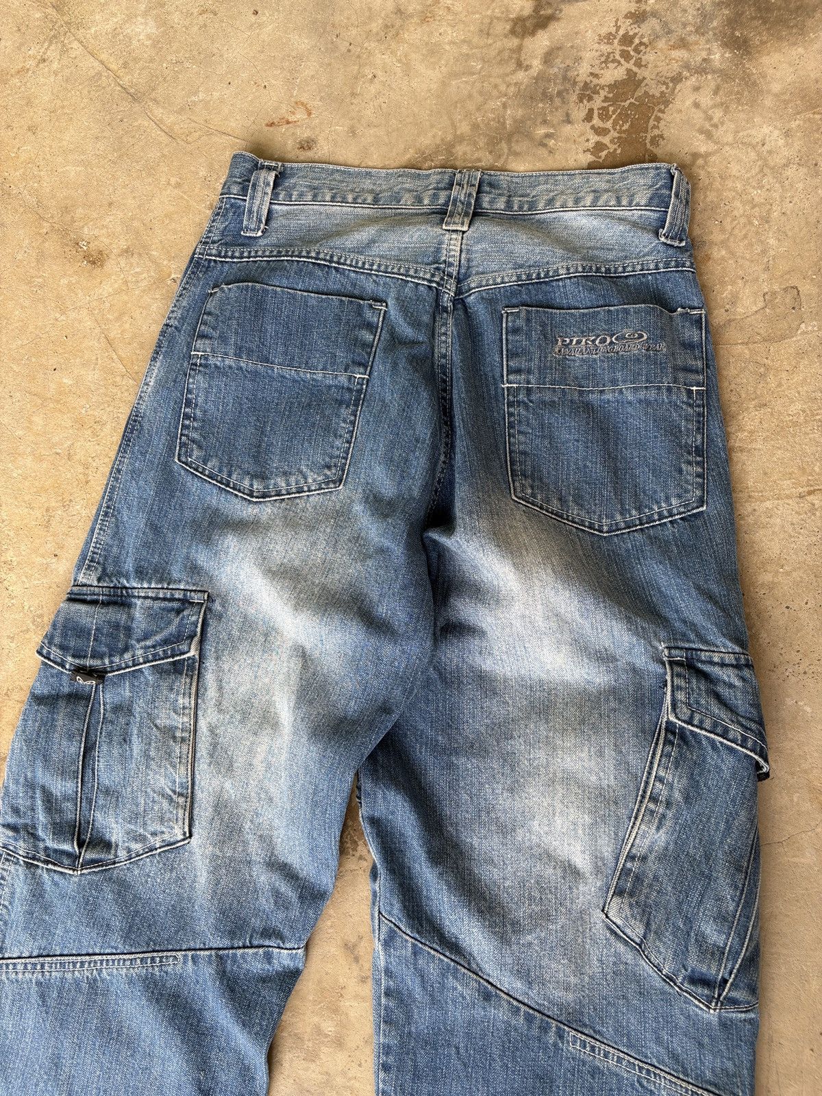 Vintage Hawaii Piko Vintage Y2K Cargo Pant Denim Baggy Surf Size US 30 / EU 46 - 7 Thumbnail