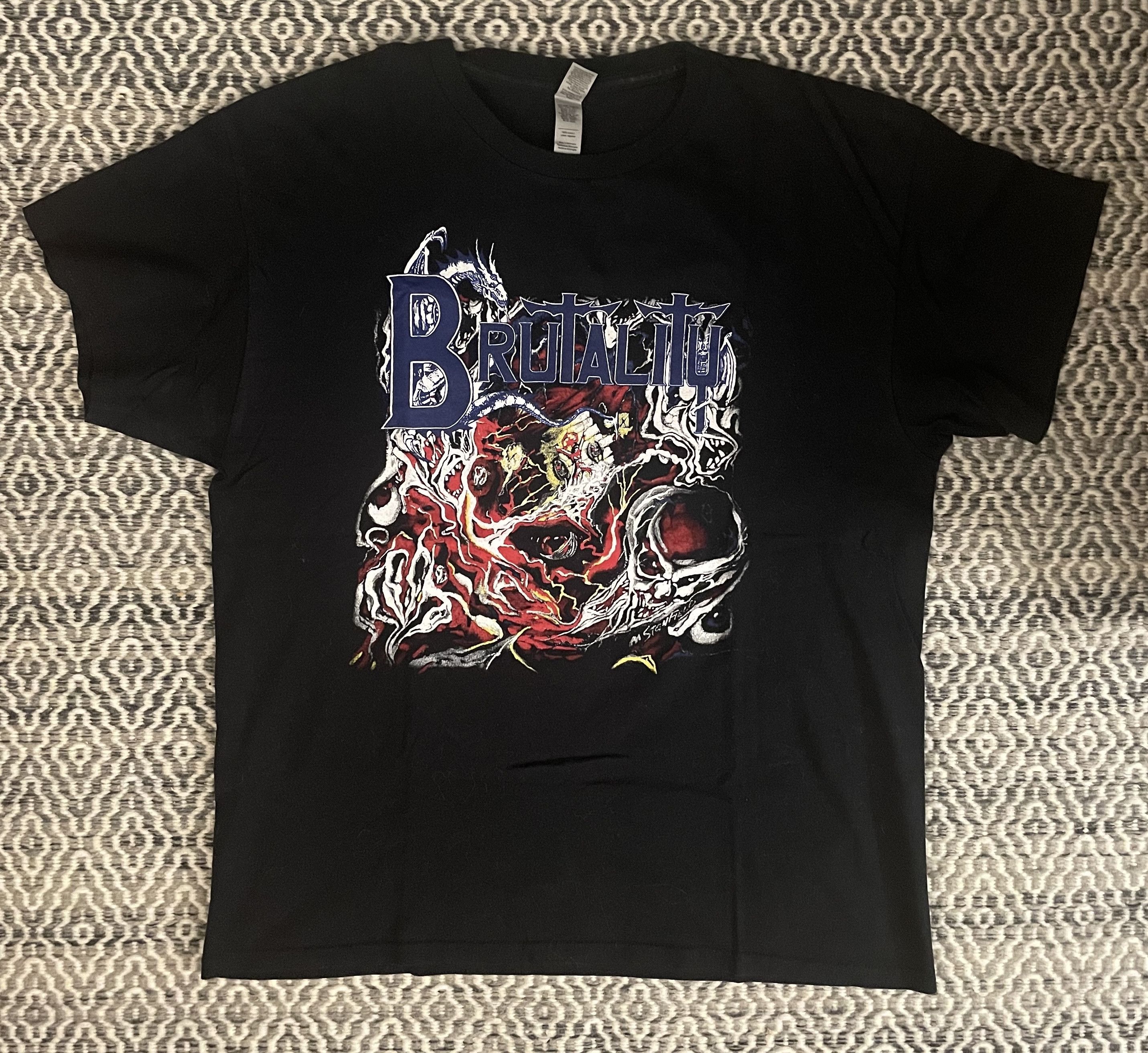 Gildan Brutality - Screams of Anguish Tee Size US L / EU 52-54 / 3 - 1 Thumbnail