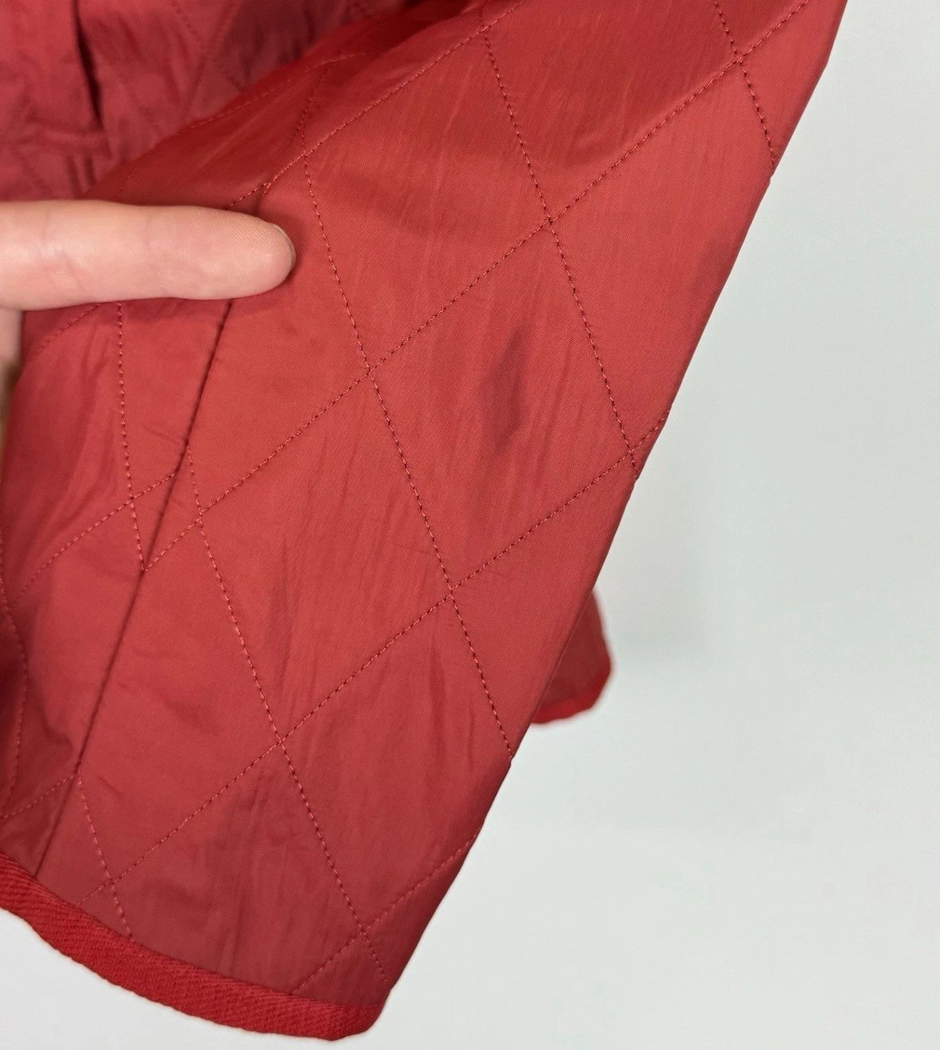 Barbour Barbour International Quilted Full Zip Jacket Women’s Red Size M / US 6-8 / IT 42-44 - 6 Thumbnail