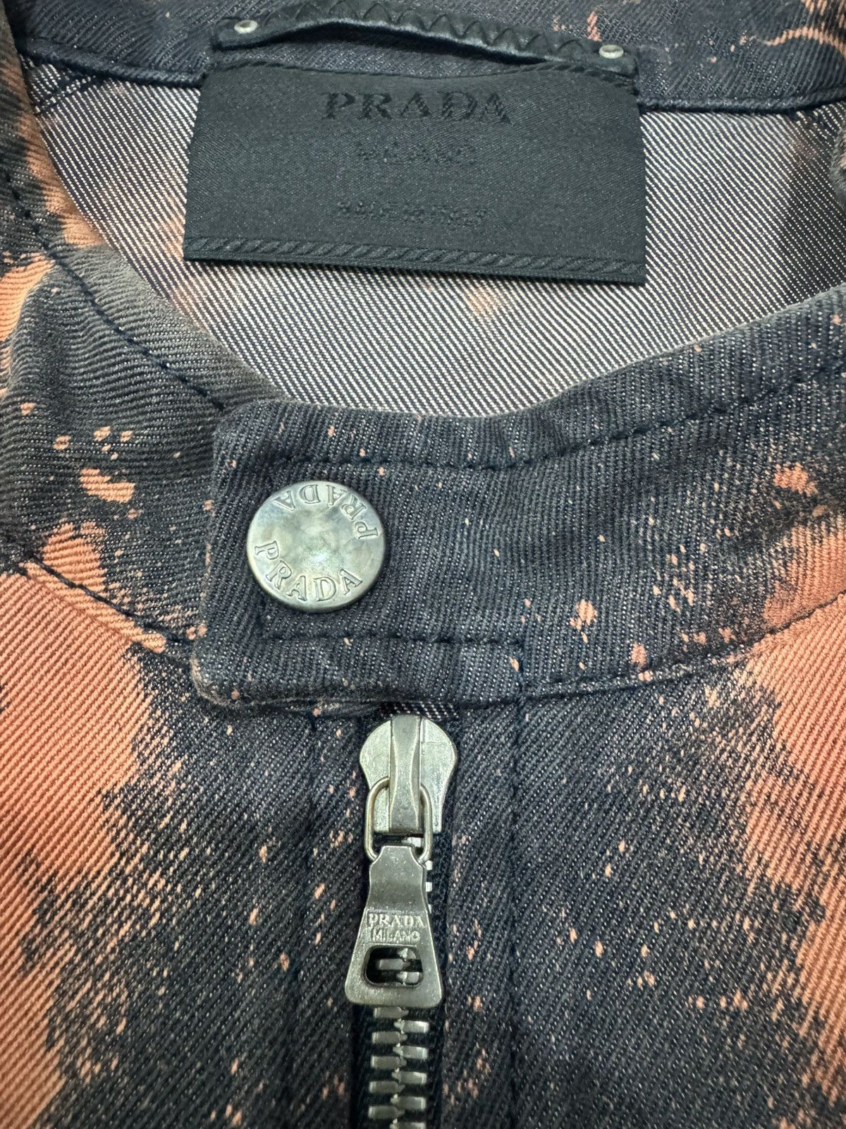 Prada PRADA - bleach rider jacket Size US L / EU 52-54 / 3 - 7 Thumbnail