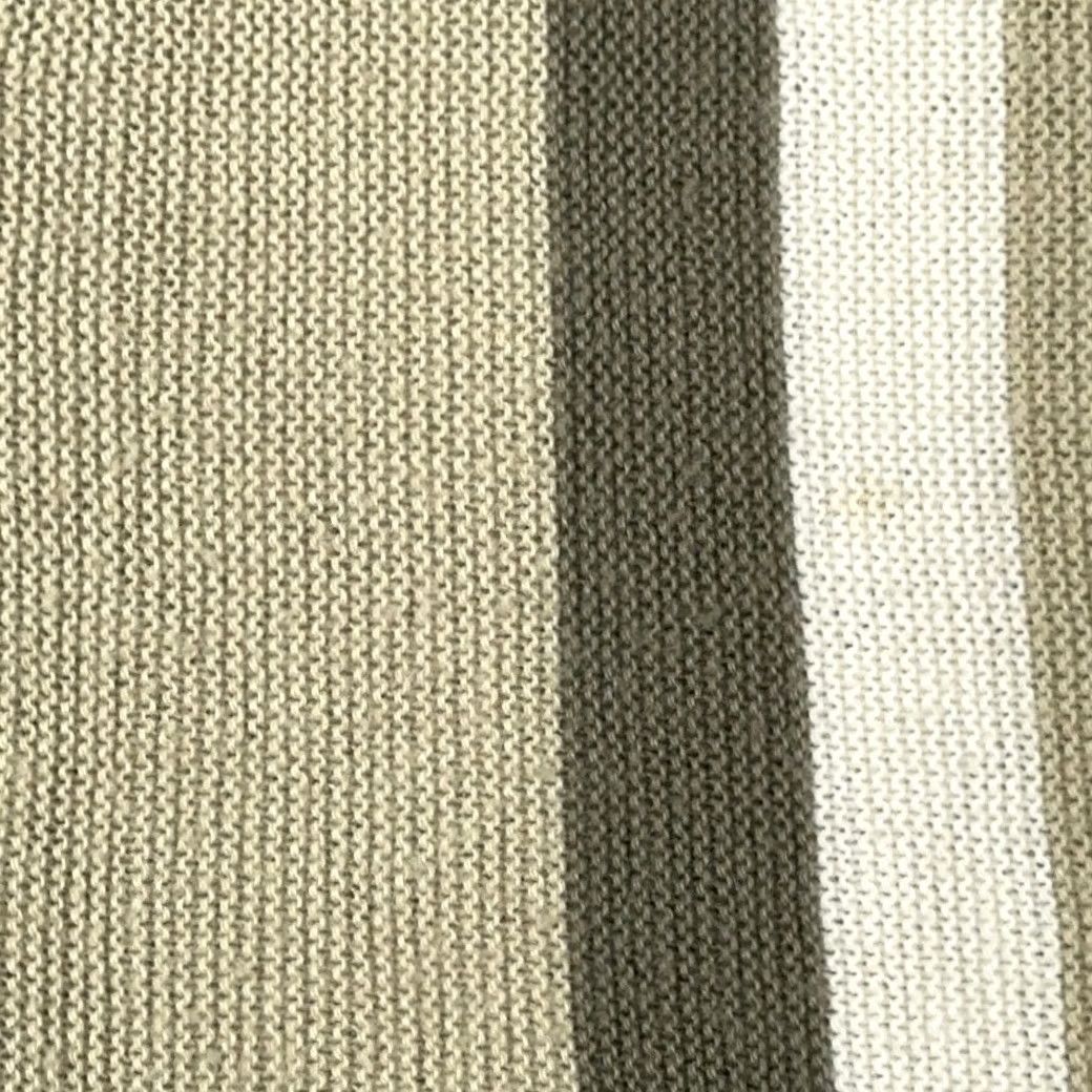 McGregor VINTAGE McGregor Sweater Cardigan Adult MEDIUM Brown Striped Orlon Knit USA 60s Mens Size US M / EU 48-50 / 2 - 5 Thumbnail