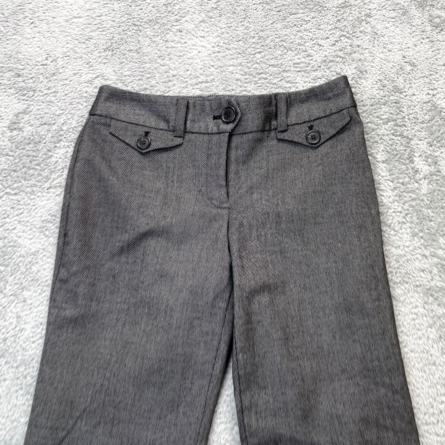 Ann Taylor Ann Taylor Pants Womens Petite Gray Bootcut Leg Stretch Dress Signature Fit 2 Size 28" / US 6 / IT 42 - 5 Thumbnail