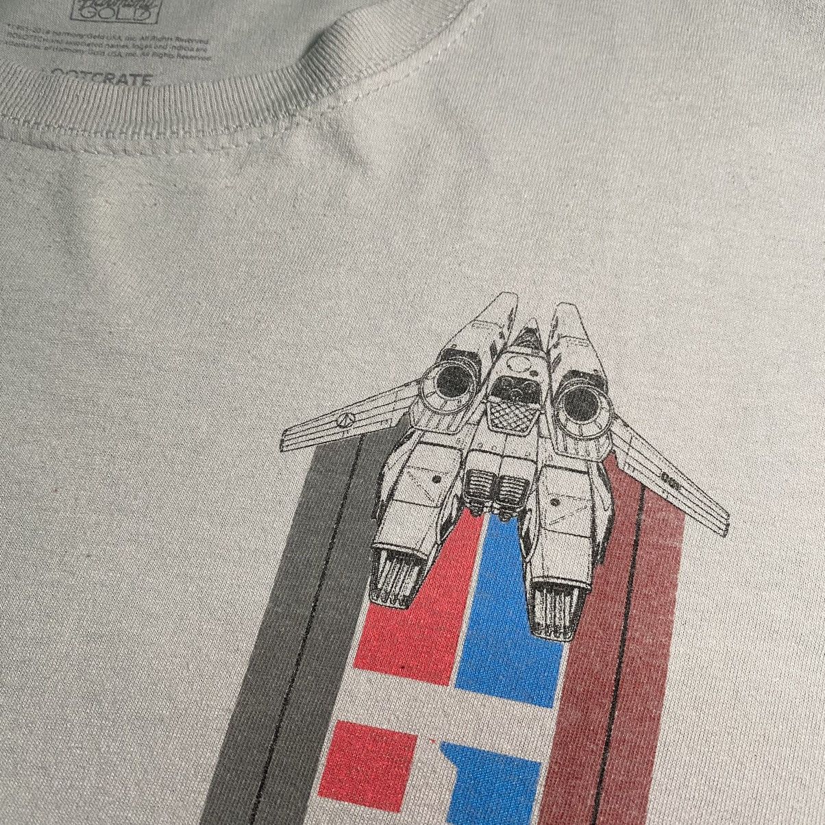 Anime × Cartoon Network × Vintage RARE ROBOTECH MACROSS MECHA ANIME T SHIRT Size US XL / EU 56 / 4 - 7 Thumbnail