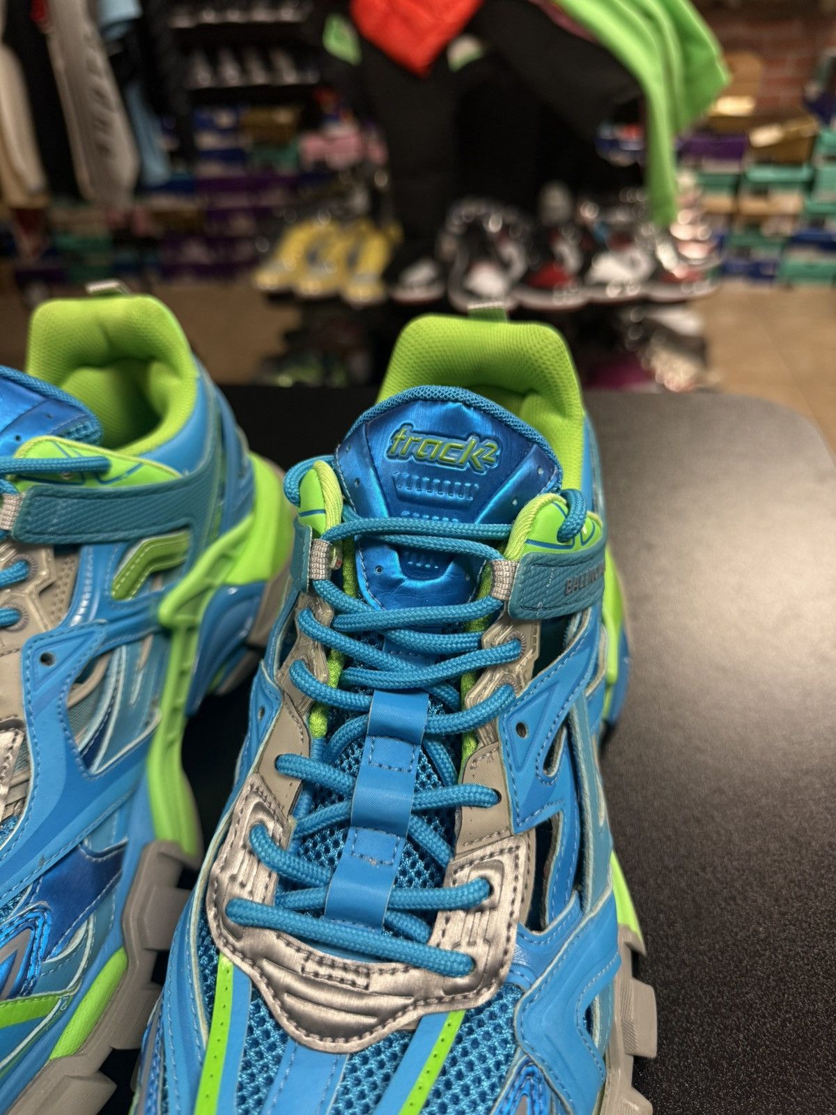 Balenciaga Balenciaga Track 2 Blue Green Size 44EU/11US/10UK Size US 11 / EU 44 - 6 Thumbnail