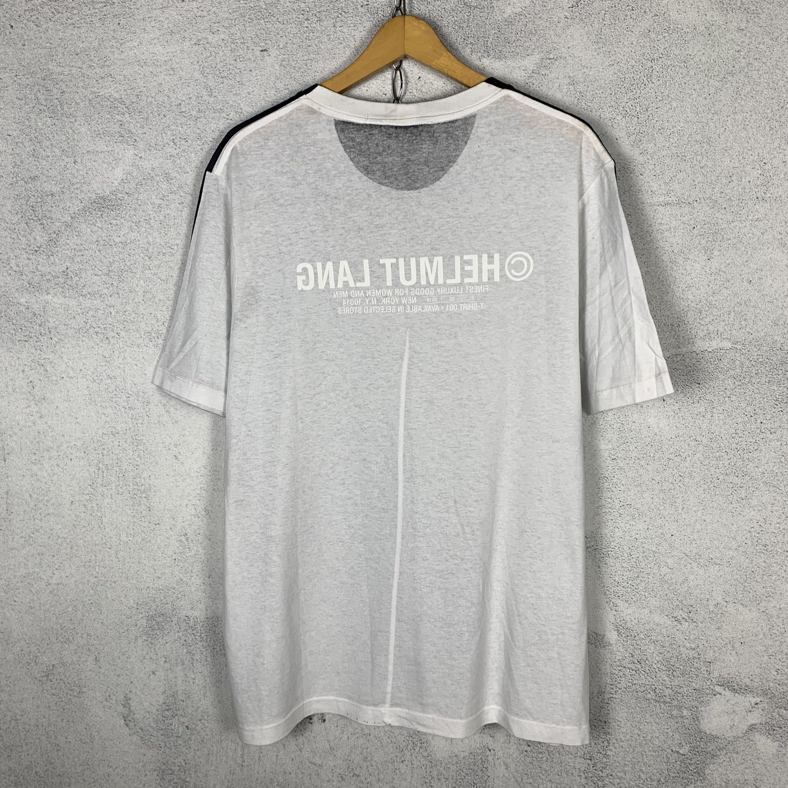 Helmut Lang Helmut Lang Square SS Tshirt Size US XL / EU 56 / 4 - 3 Thumbnail