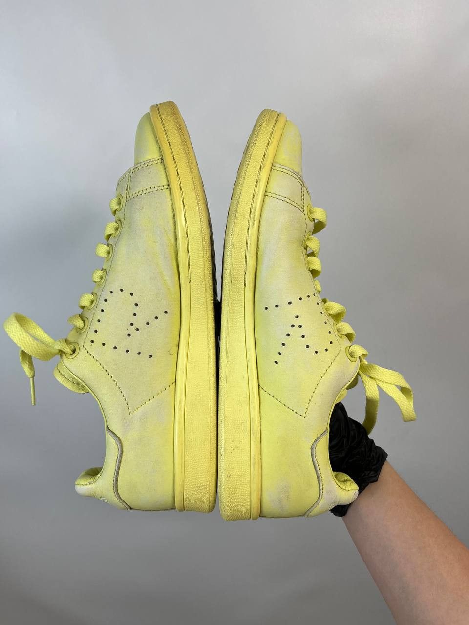 Adidas Adidas Stan Smith x Raf Simons Blush Yellow Size 39 Size US 6 / EU 39 - 1 Thumbnail
